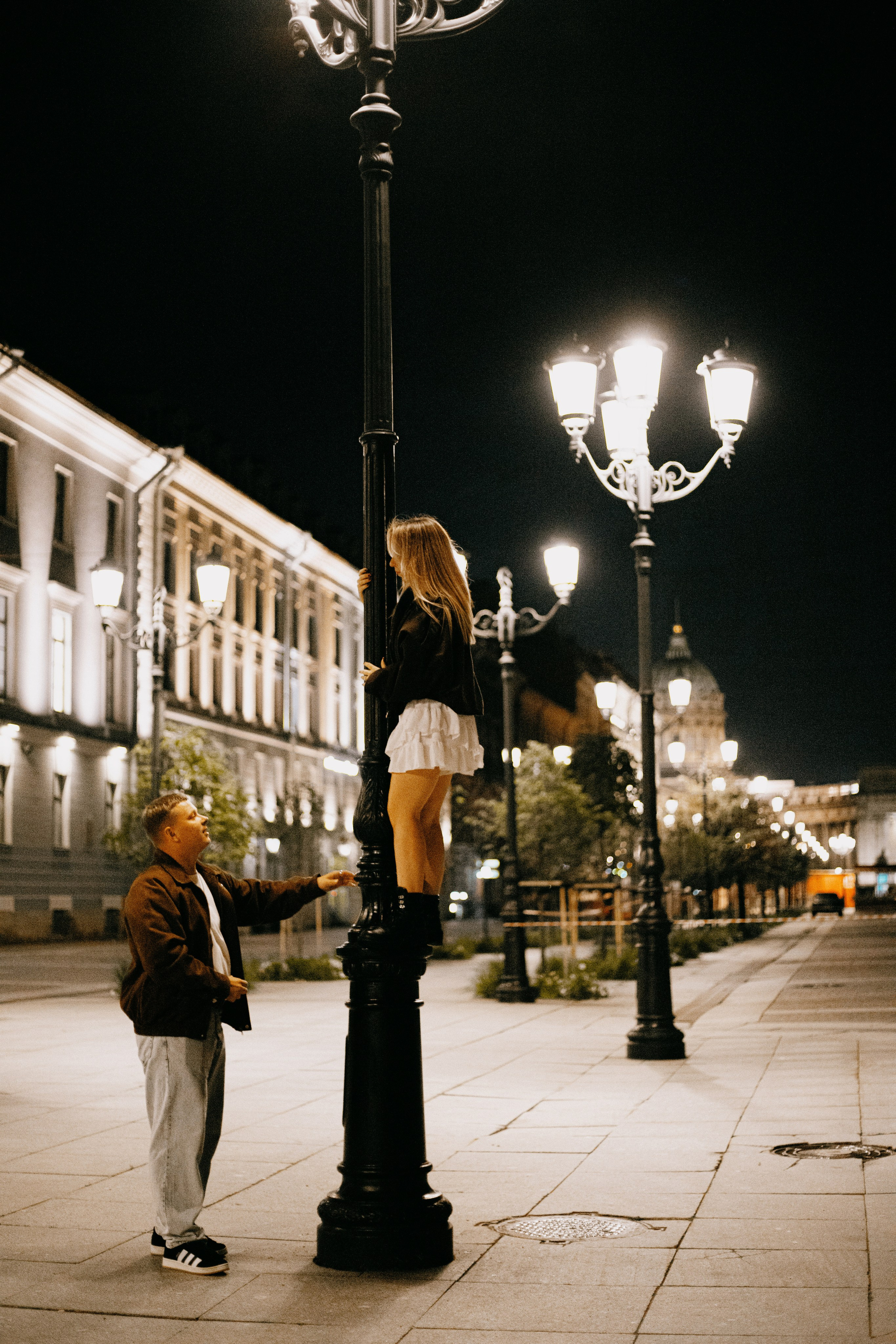 Тёмная ночь, мосты, любовь🤍. Петербургский фотограф — Рия