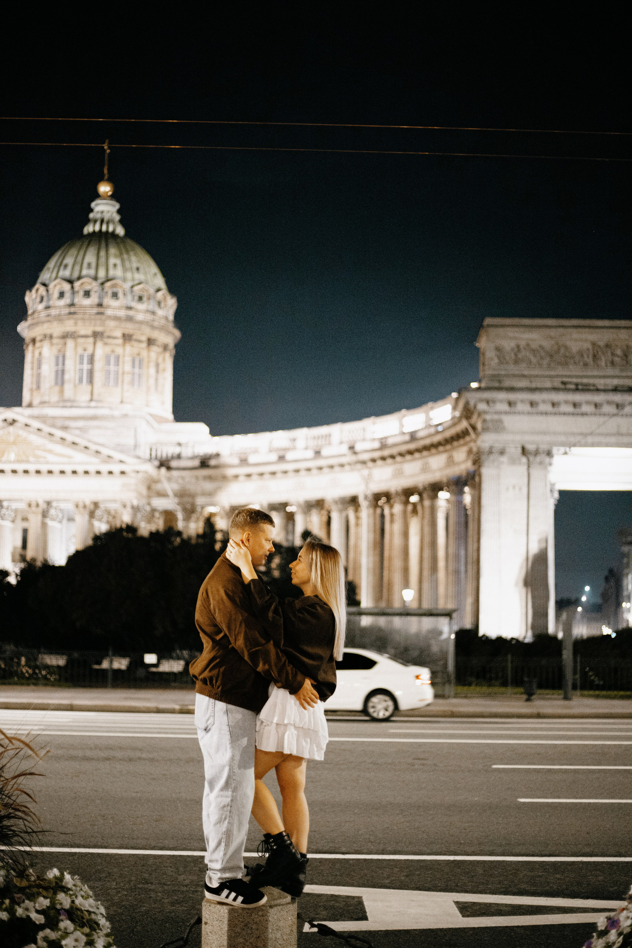 Тёмная ночь, мосты, любовь🤍. Петербургский фотограф — Рия