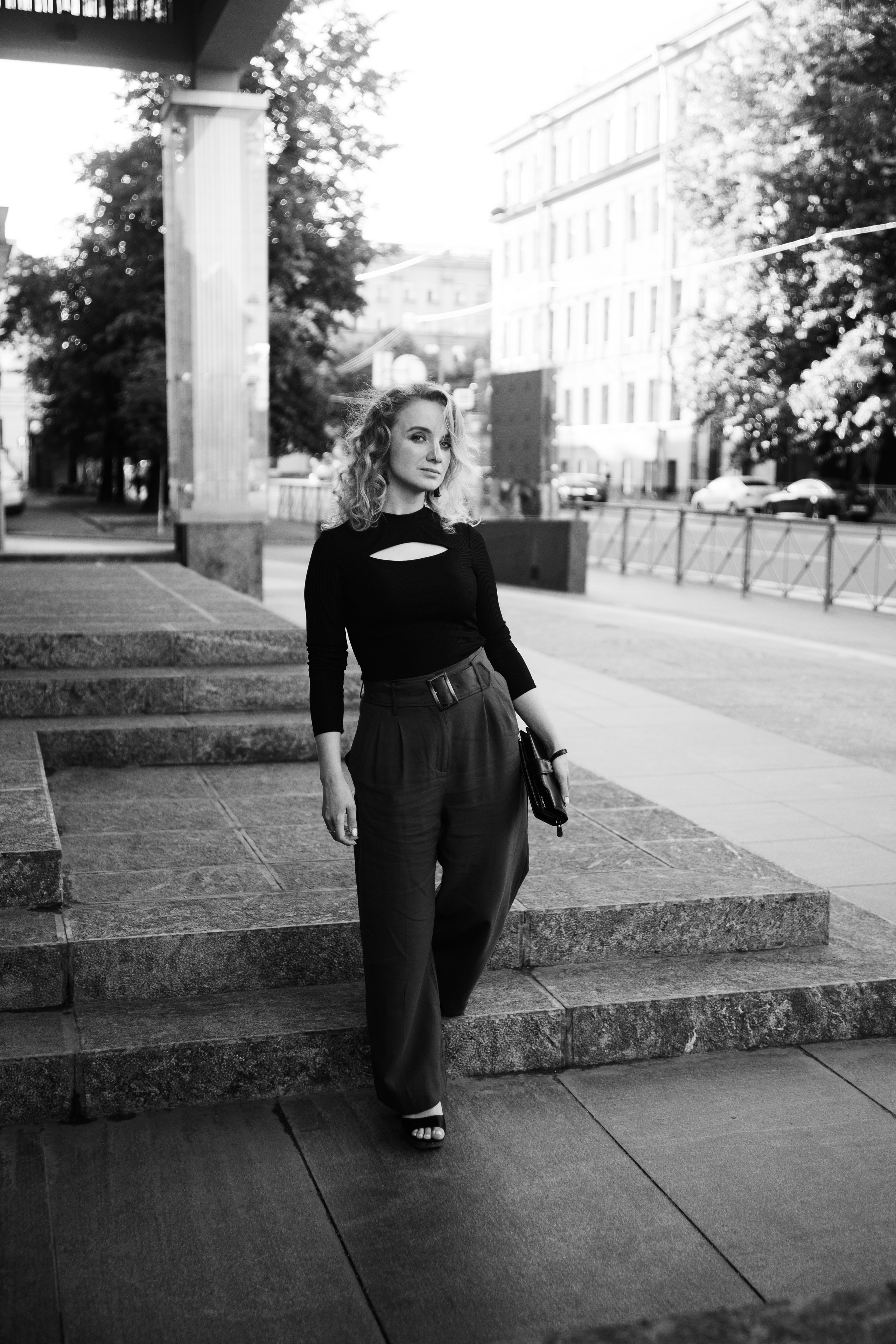 Елена (летняя прогулка по Петроградке). Бренд и контентные фотосессии, портреты и лавстори в Санкт-Петербурге