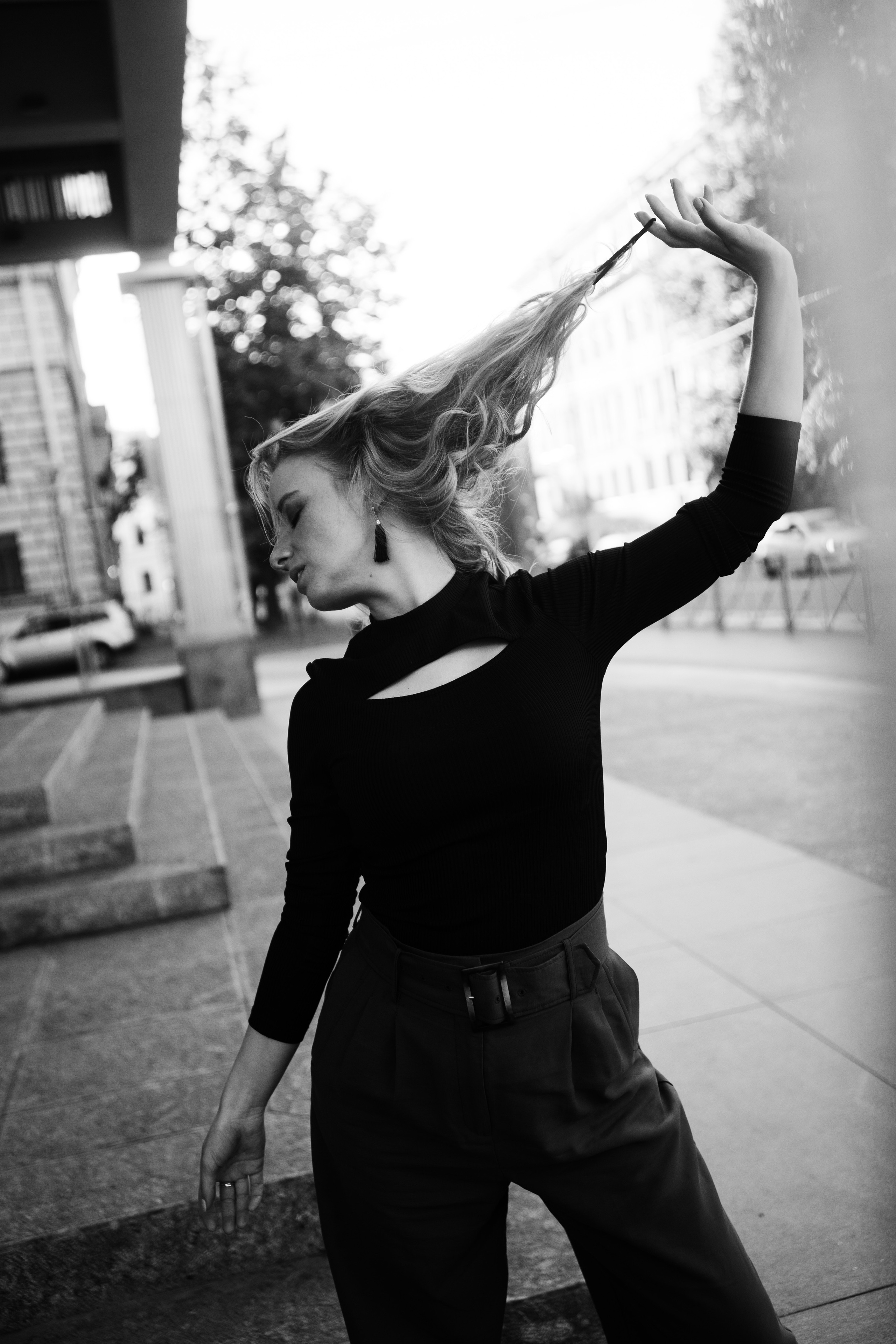 Елена (летняя прогулка по Петроградке). Бренд и контентные фотосессии, портреты и лавстори в Санкт-Петербурге