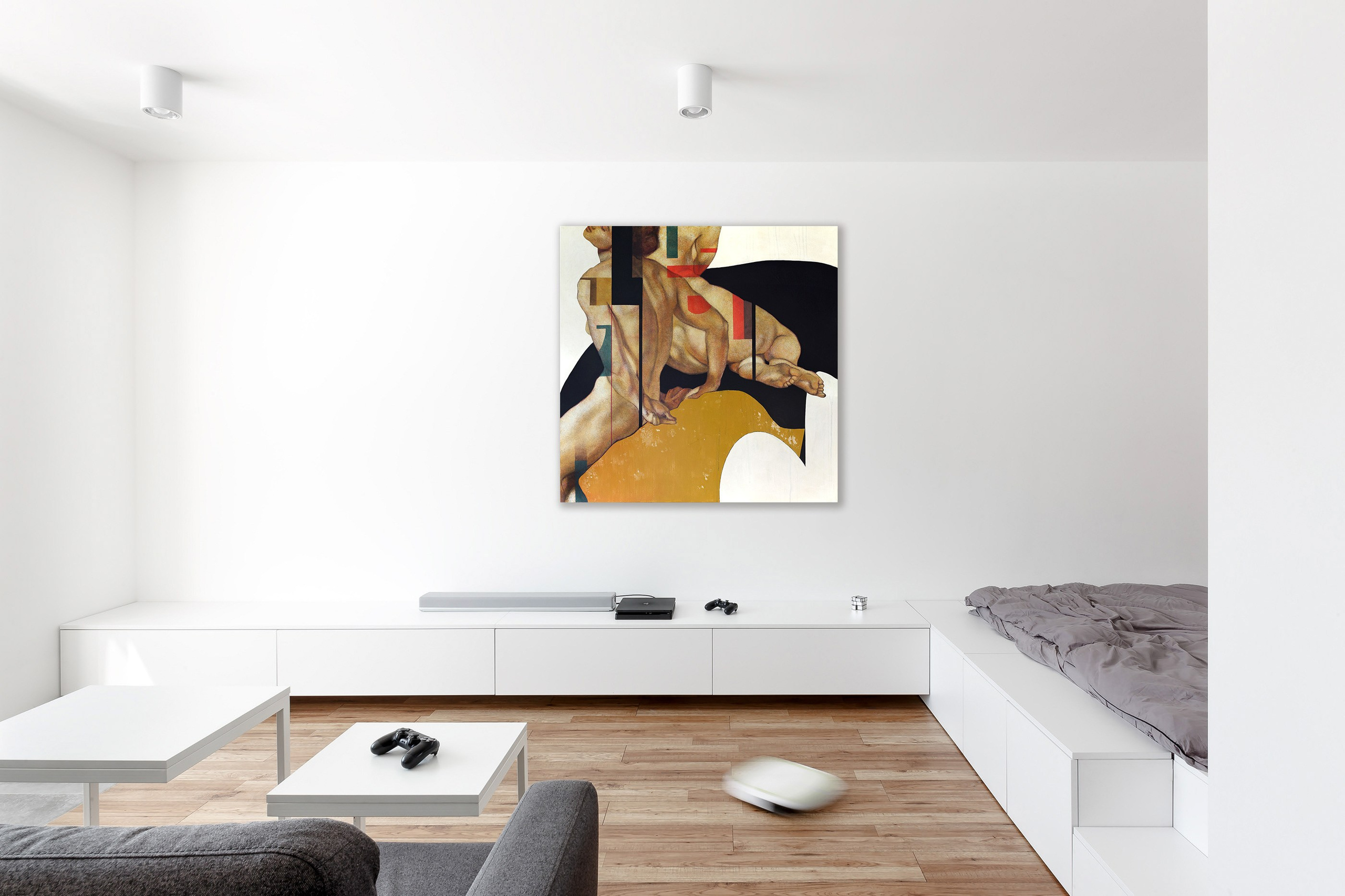 Утопия. Художник-абстракционист Ольга Рикун. Москва