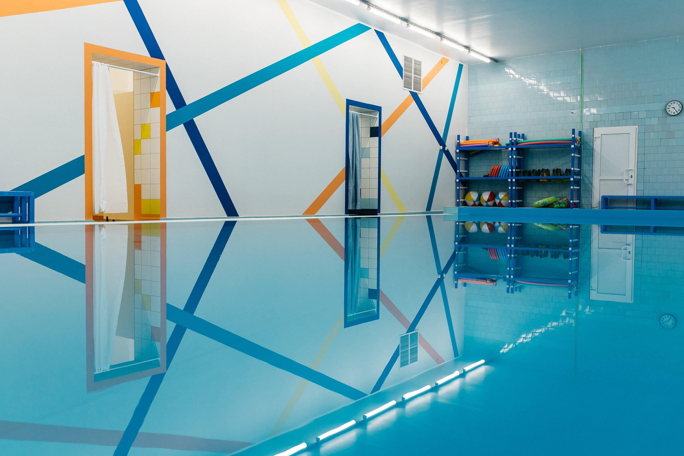 Открытие бассейна