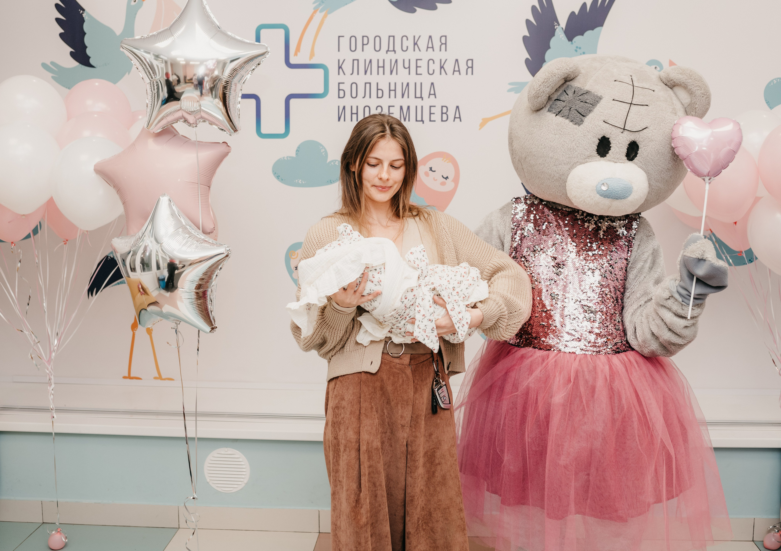 Выписка Авроры. Фотограф на выписку из роддома в Москве и МО