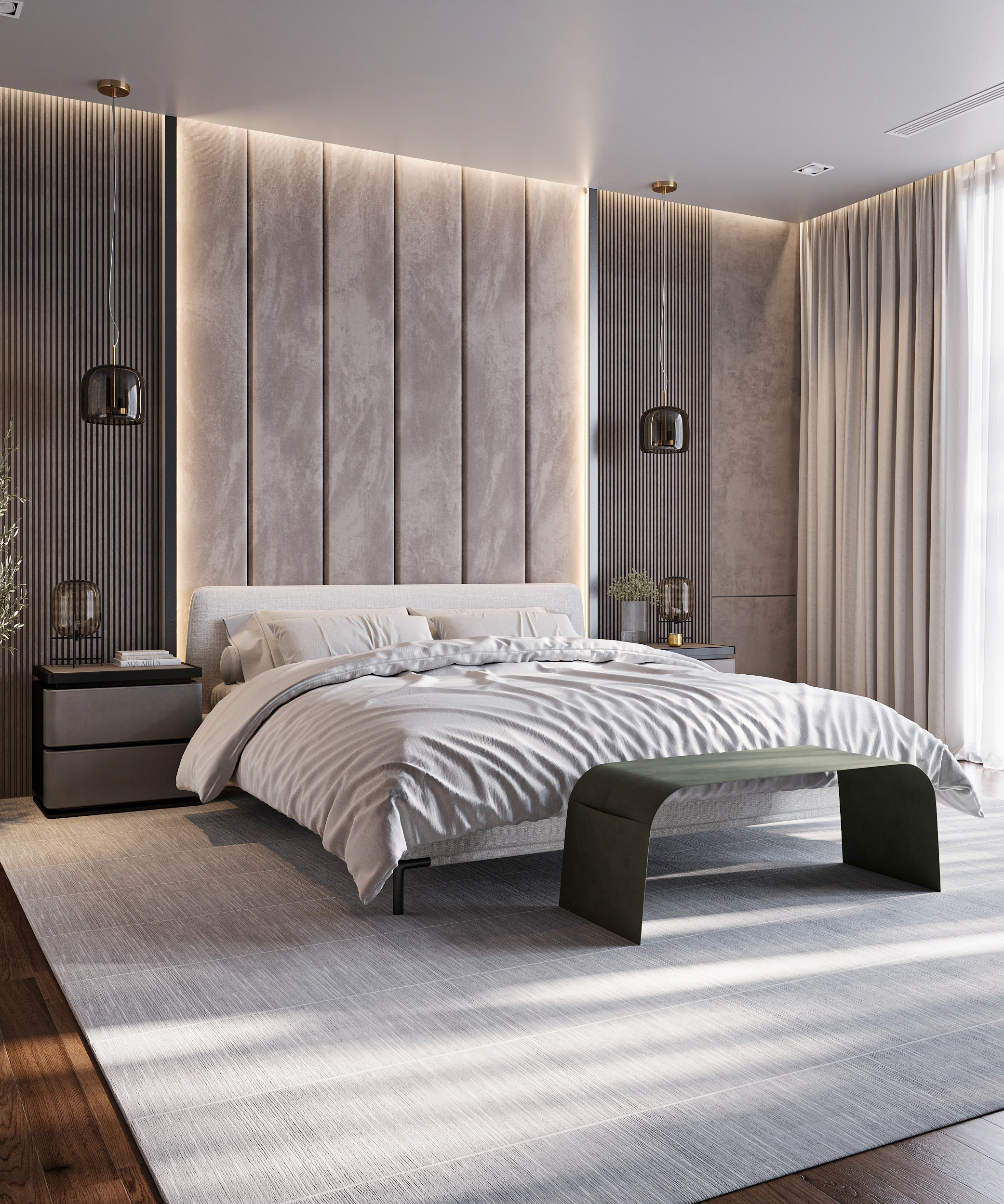 Мастер-спальня. Kindhard-design