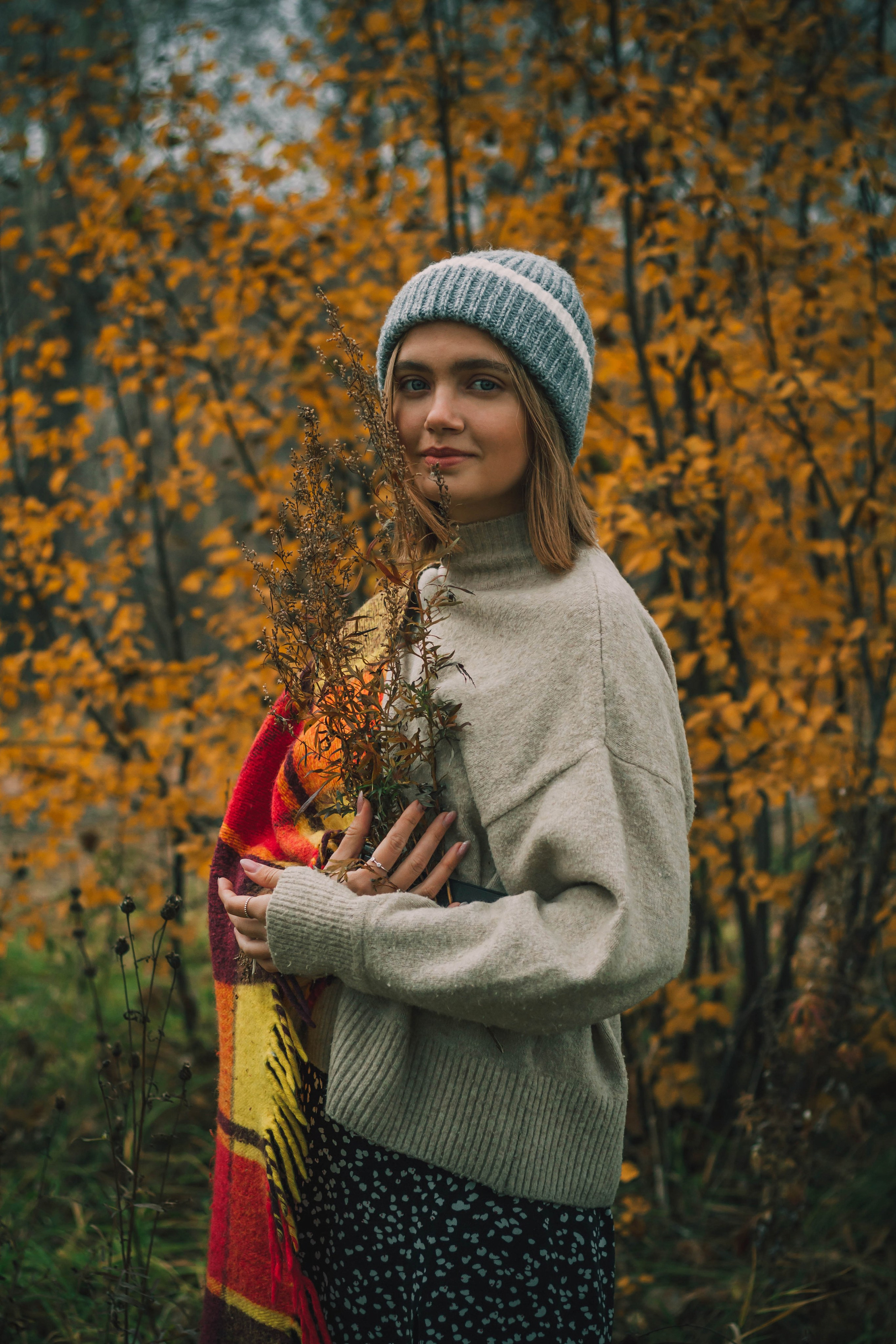 Осень. Фотограф в Новокузнецке