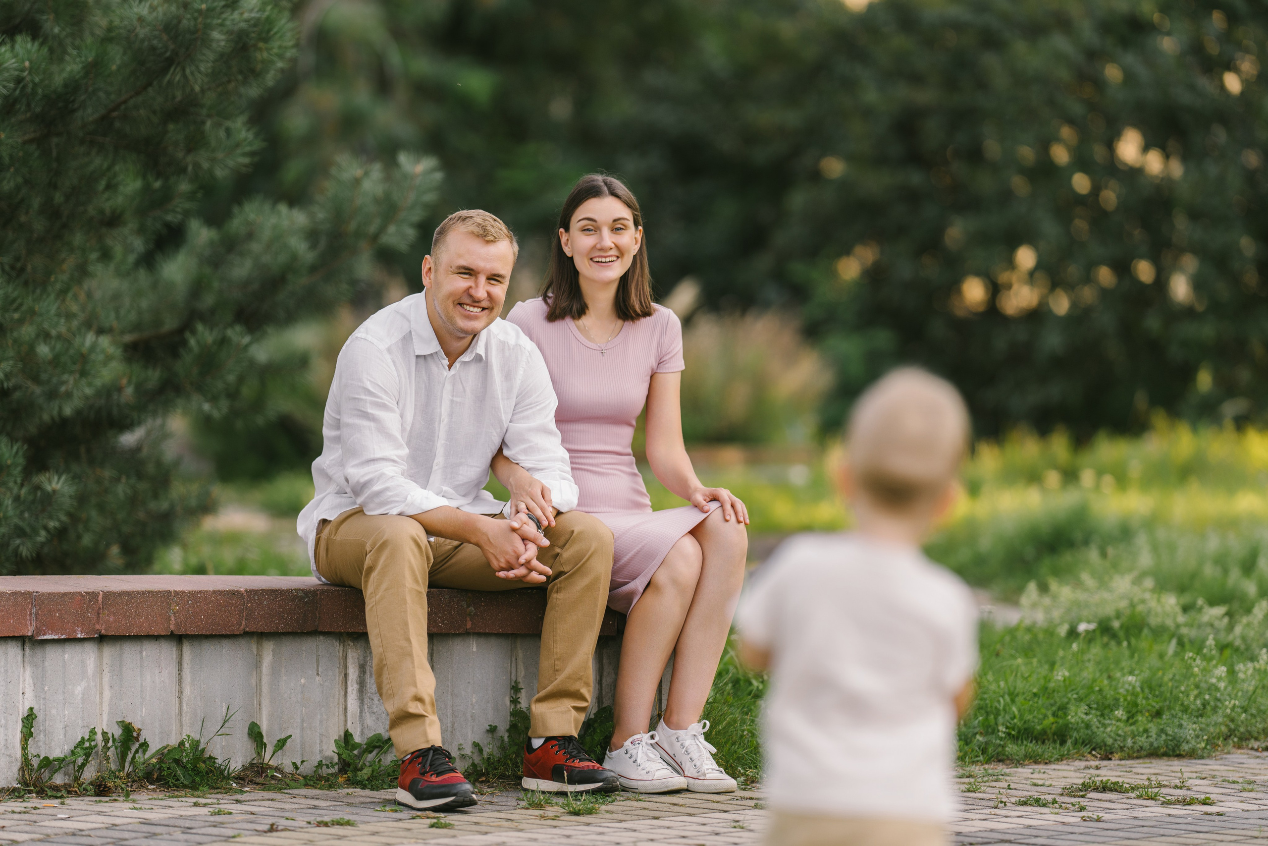 Семейная фотосессия в парке. Детский, семейный и ньюборн фотограф в Москве Юлия Шуарт