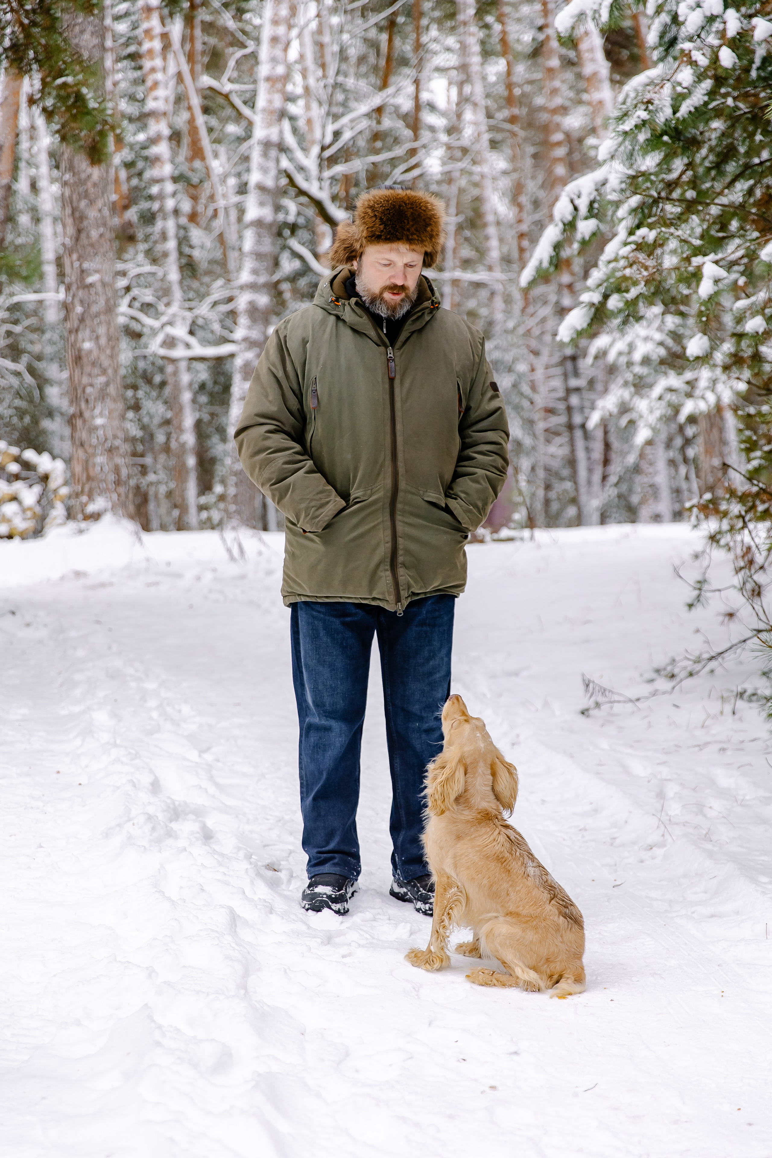 Прогулка в лесу. Свадебный и семейный фотограф в Рязани Саша Крутых