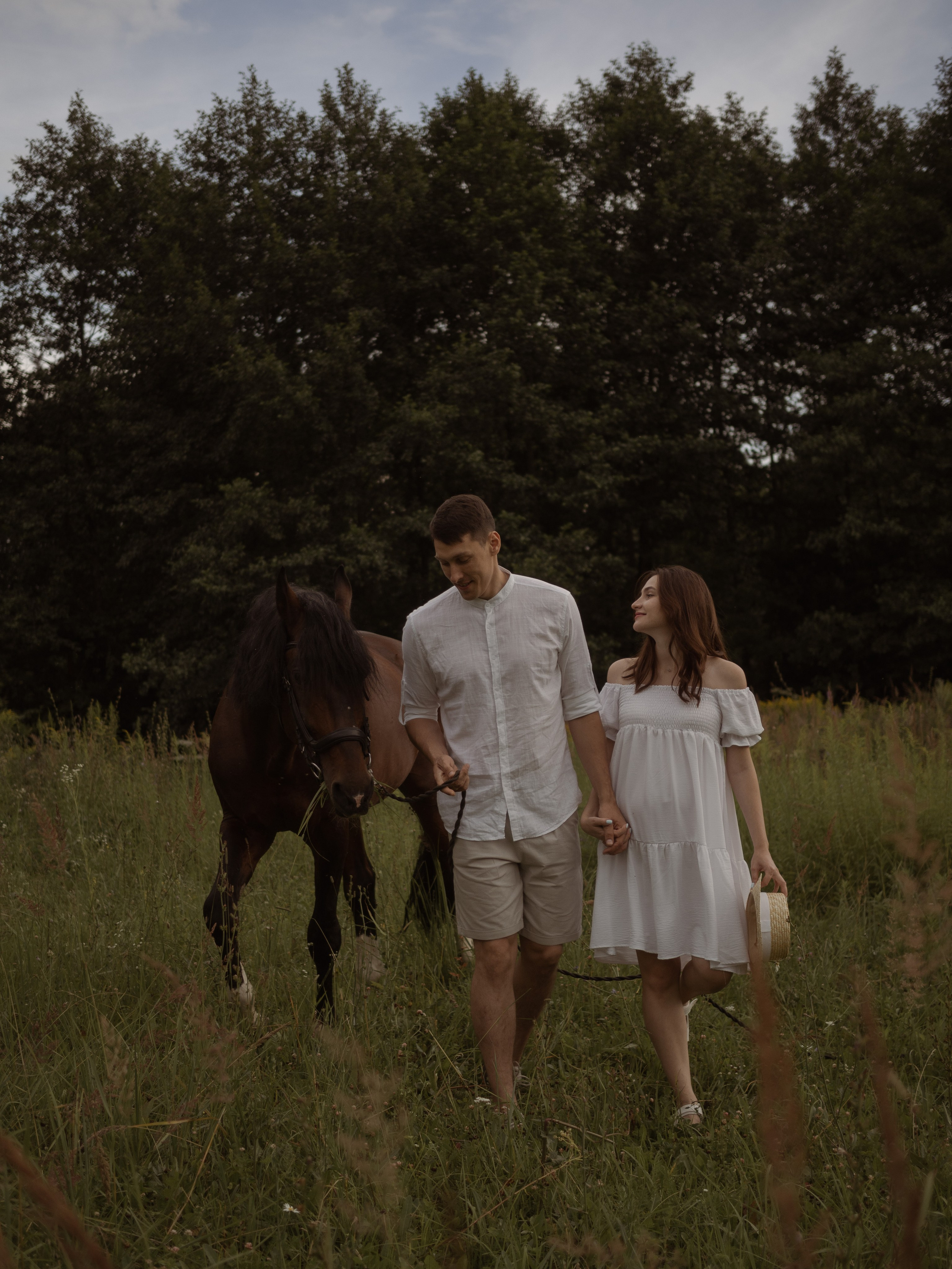 Наташа беременность с лошадью. Фотограф в Нижнем Новгороде, Сарове и Москве. Оля Фролова