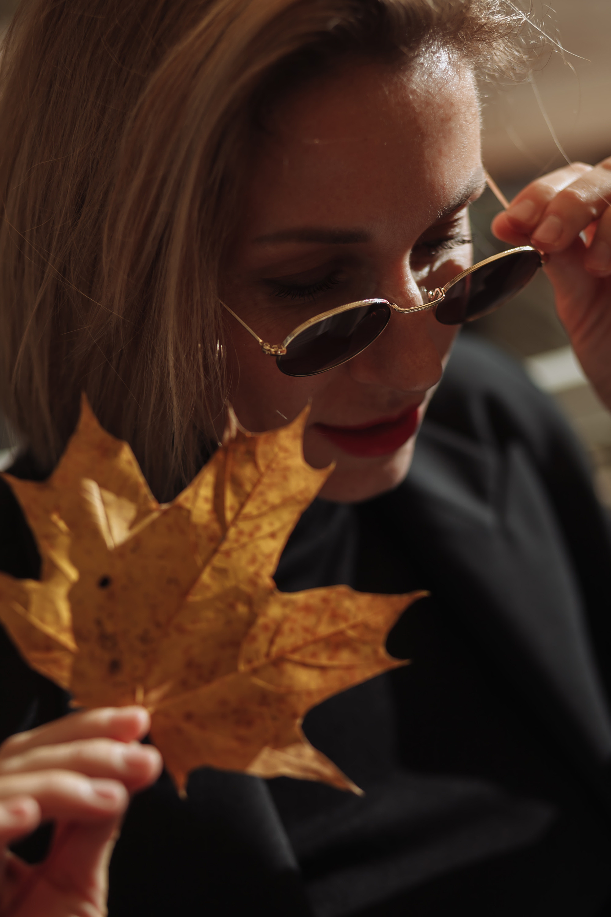 Ольга. Осенняя фотосессия. Семейный фотограф, свадебный фотограф, женский портрет в Санкт-Петербу