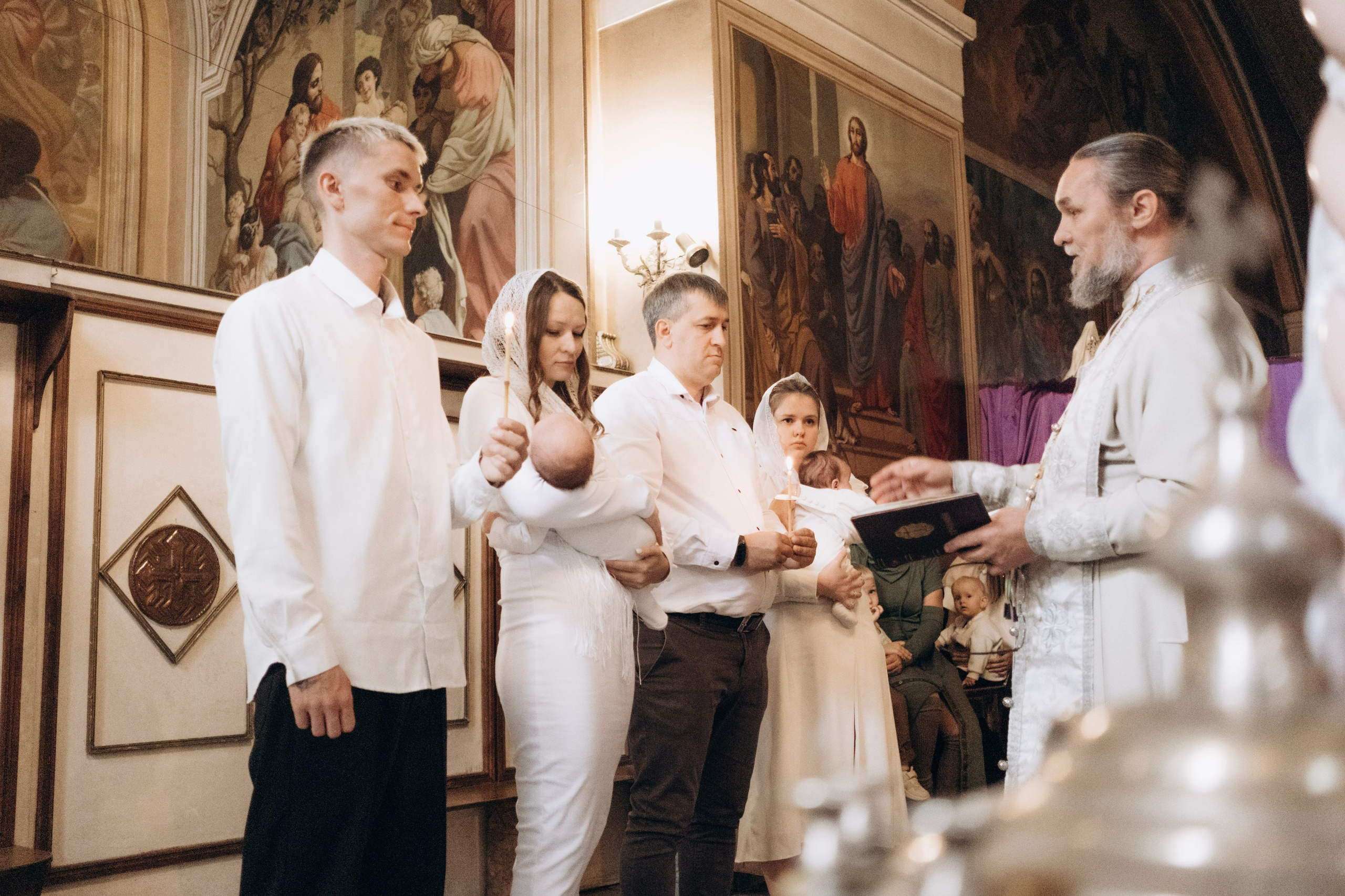Крещение в Храме Воскресения Словущего. Главная