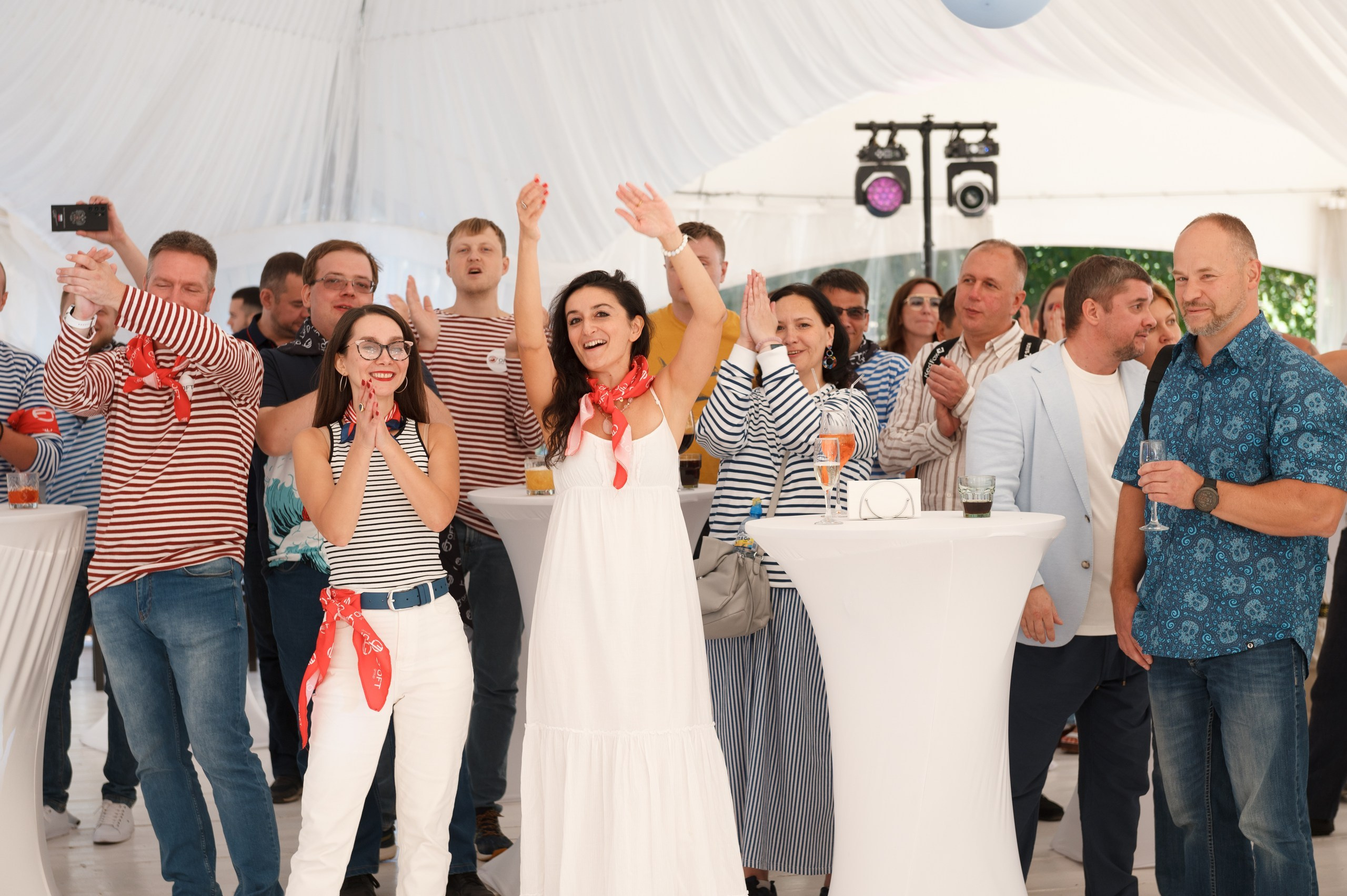 Морская вечеринка в честь Дня Рождения компании. Корпоратив в морской тематике с элементами тимбилдинга для коллектива команды IT компании. Организатор корпоратива агентство ПИОН +79037387515