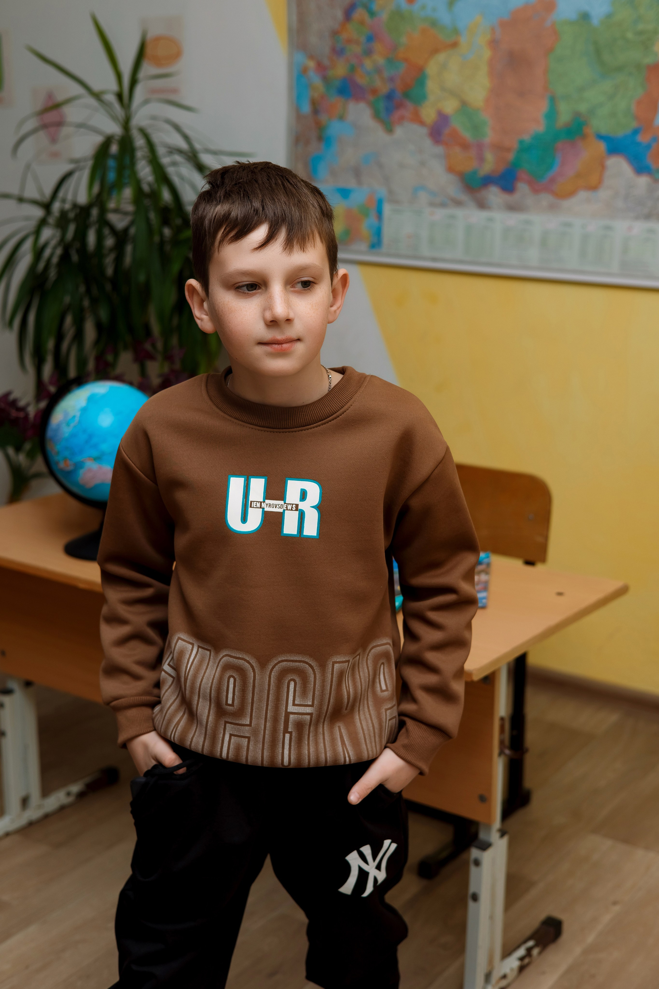 4 класс с. Барабаш. Фотограф Любовь Корниенко, Примоский край