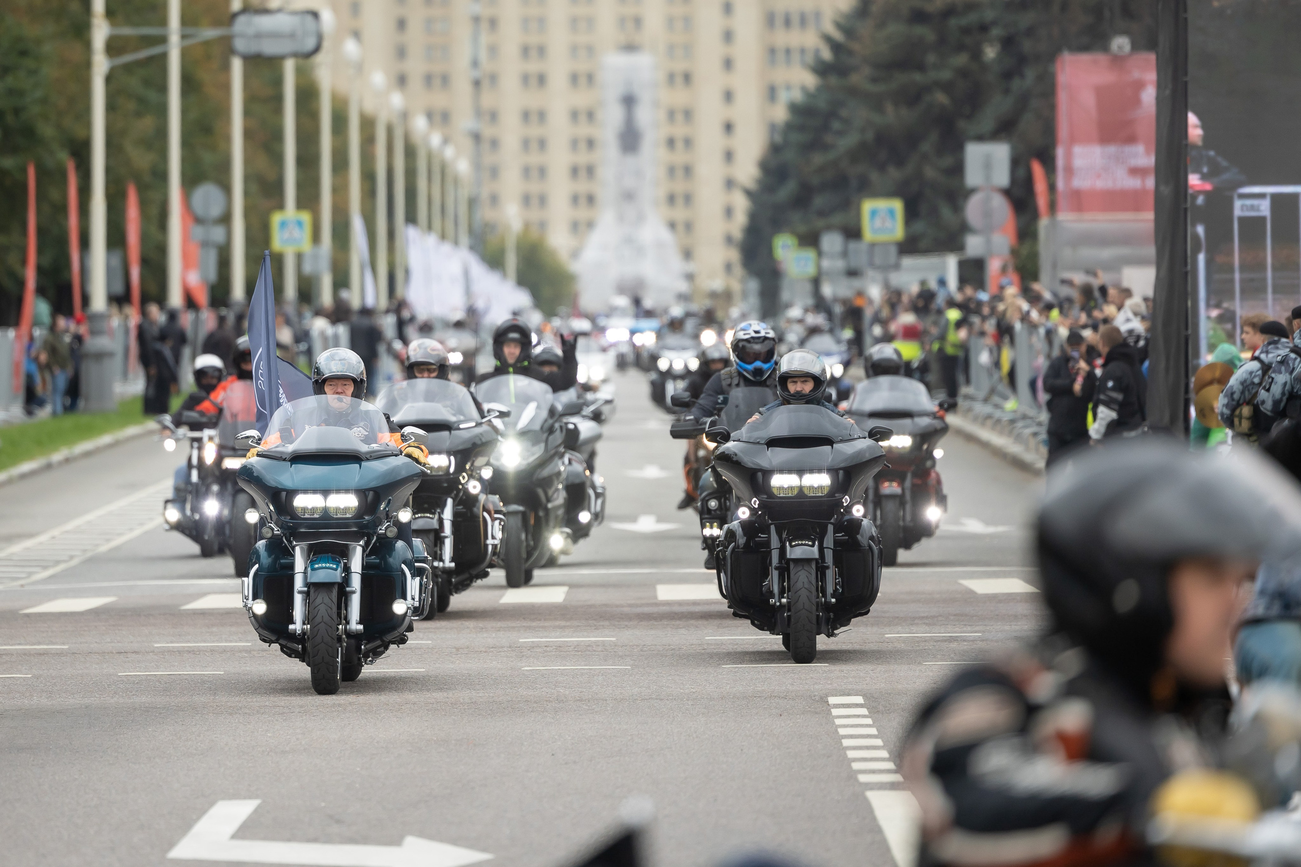 13-й Московский Мотофестиваль. Фотограф Владимир Охрименко