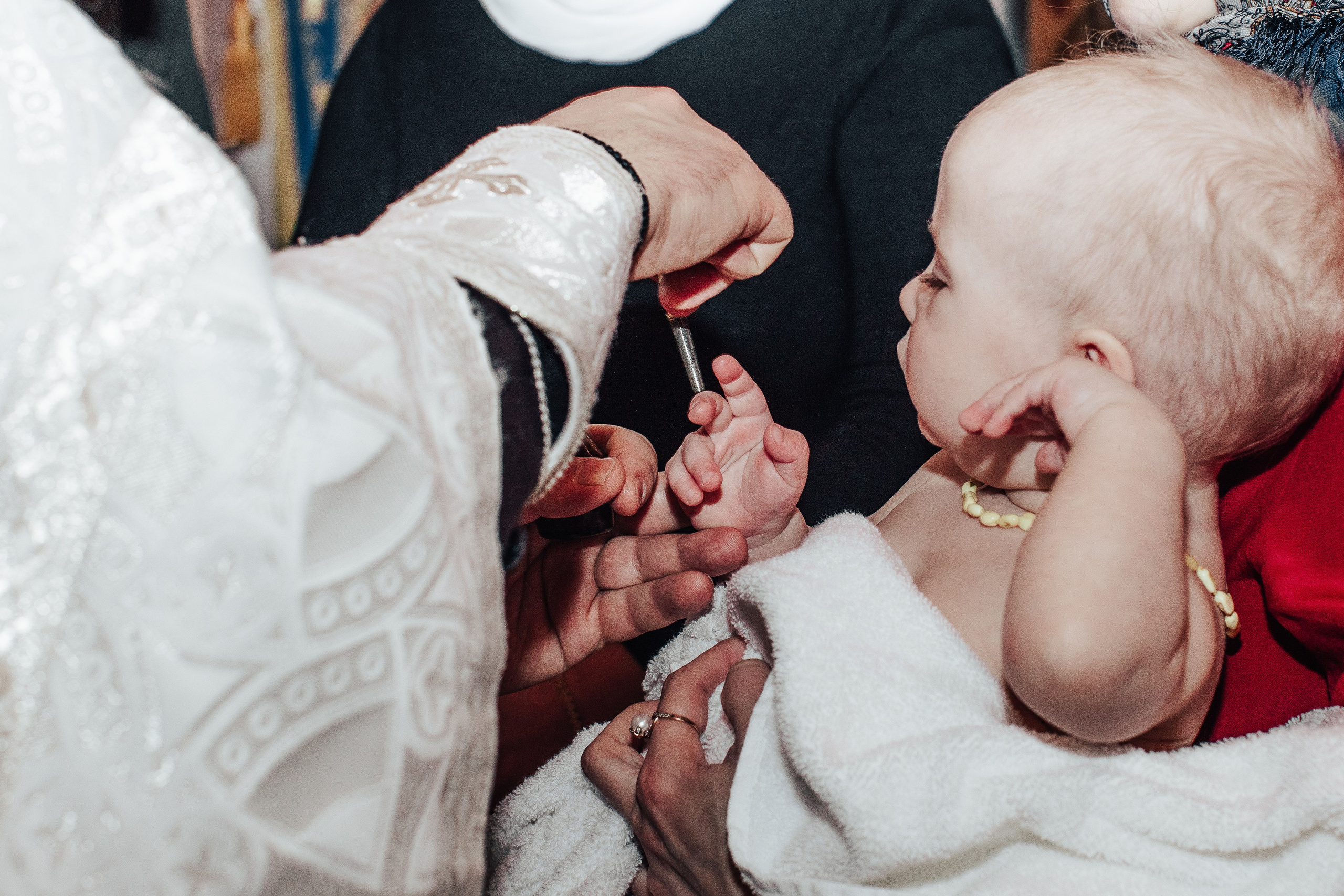 Крещение Анисии. Фотосессии в Москве - фотограф Неонилла Ленко