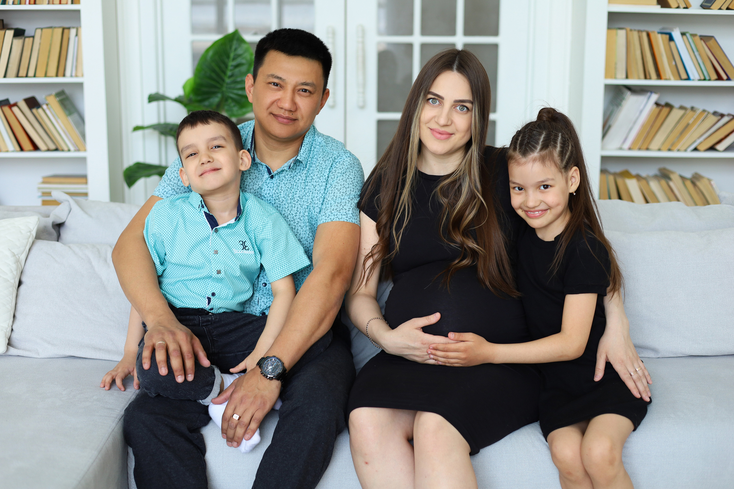 Семейные. Фотограф новорожденных Новосибирск