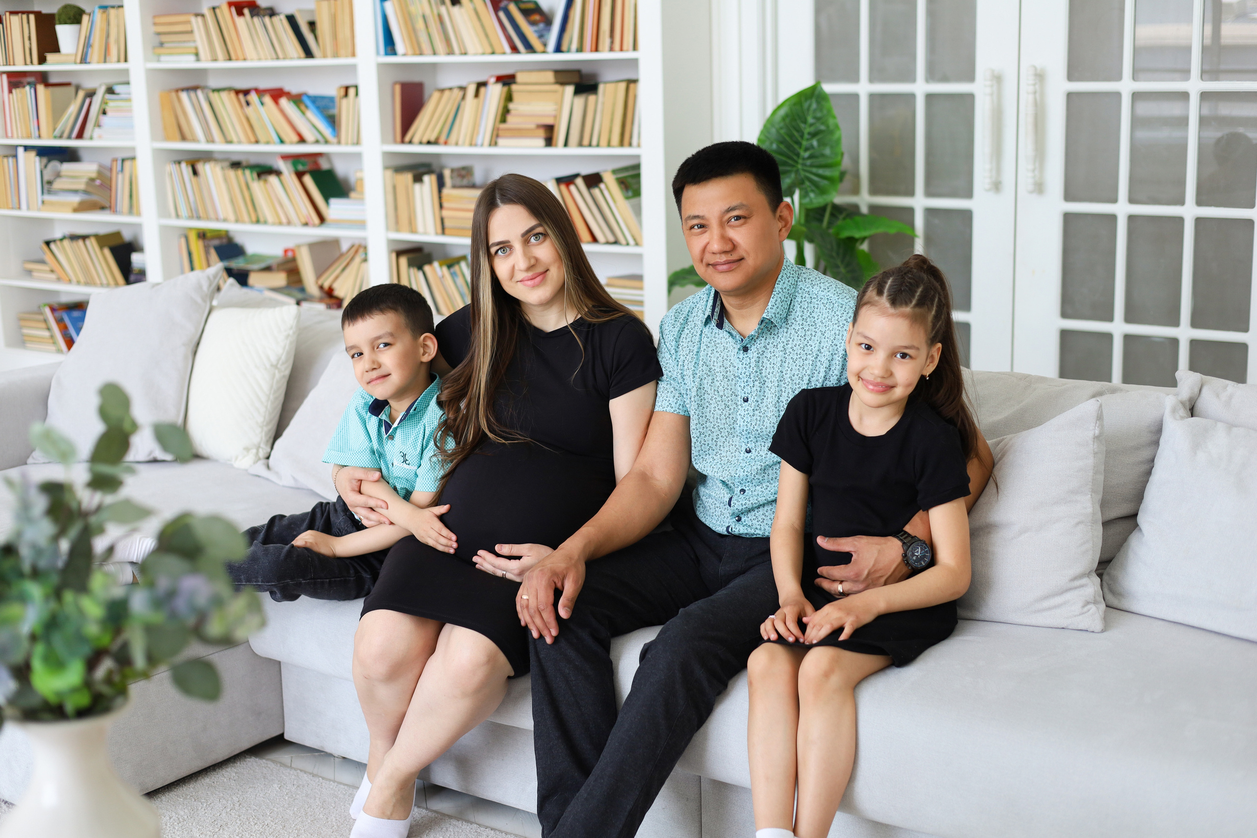 Семейные. Фотограф новорожденных Новосибирск