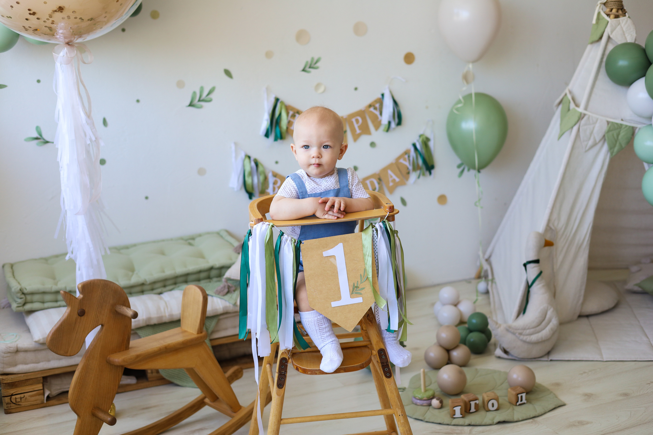 Годовасие. Фотограф новорожденных Новосибирск