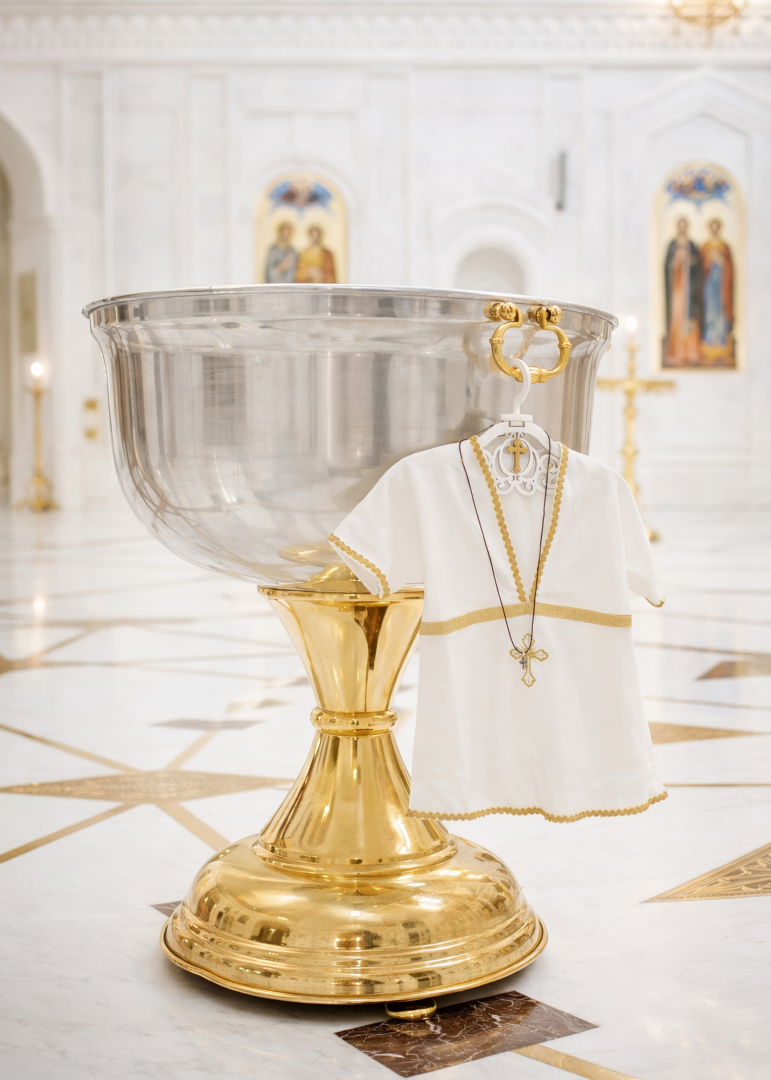 Крещение Леонида. Семейный и детский фотограф в Москве Юлия