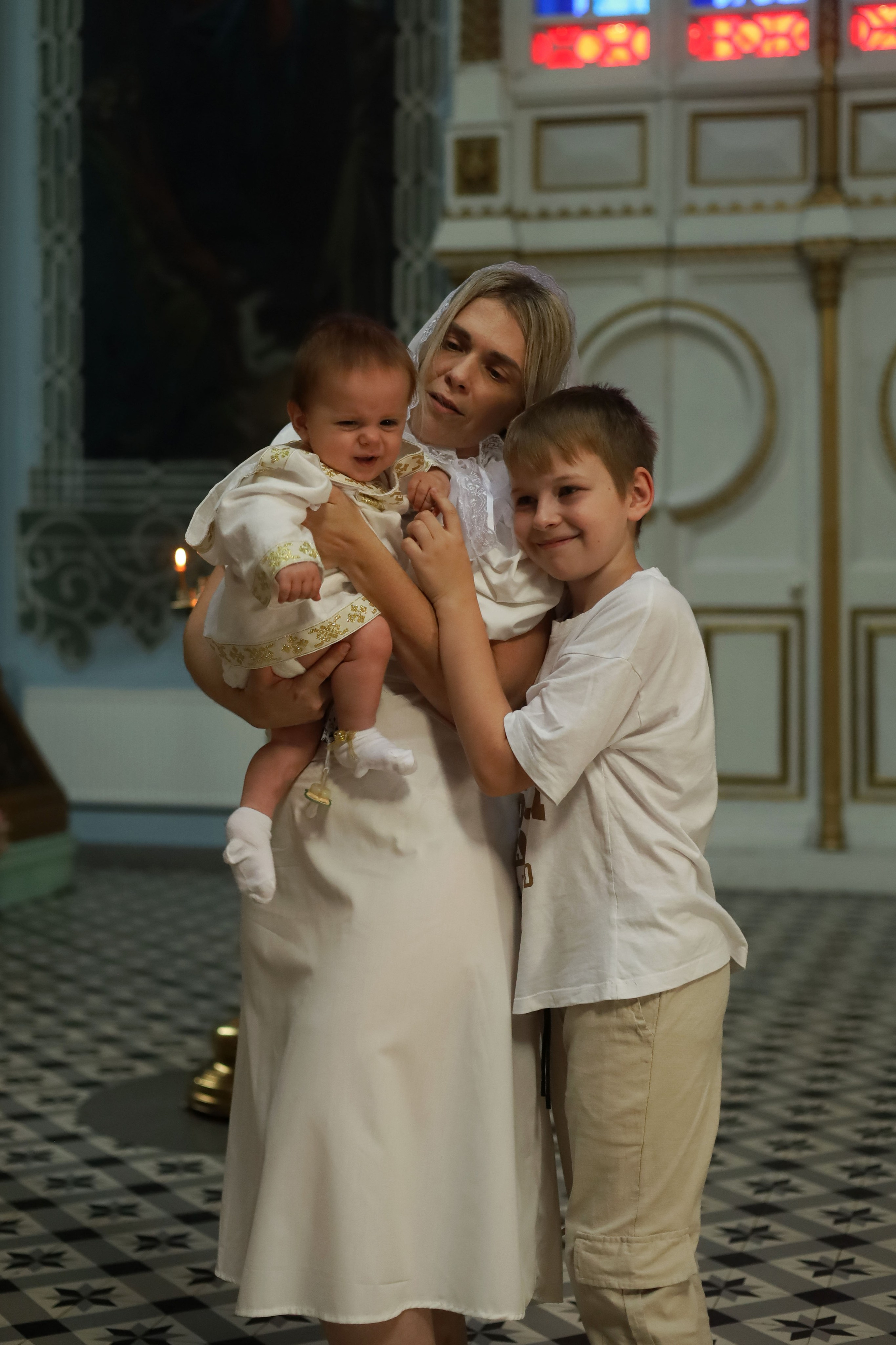 Таинство крещения. Фотограф новорожденных Саратов