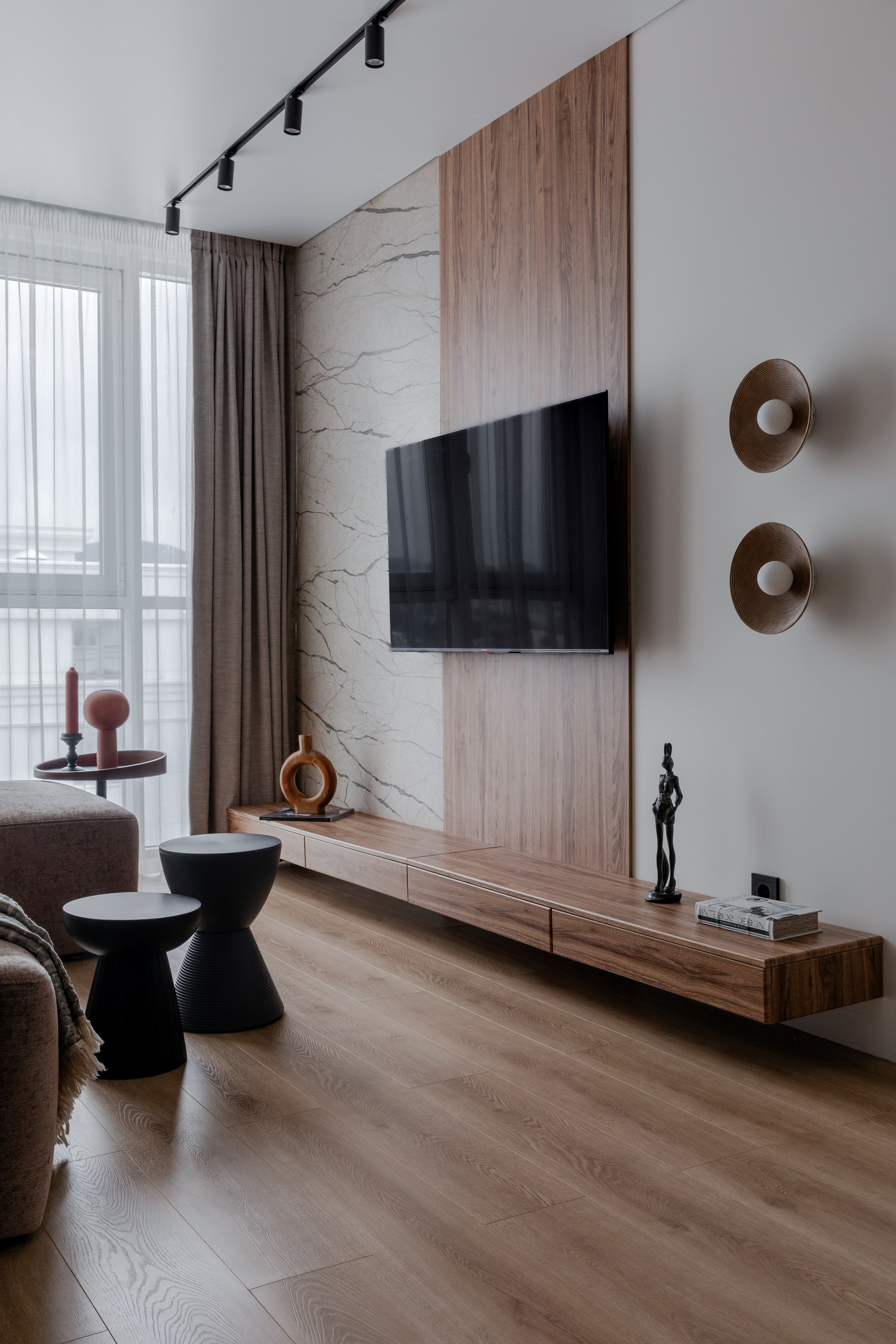 Дизайн проект Марии Белоусовой @mary_belt_art, ЖК "Альпийский квартал", Сочи. Интерьерный фотограф Москва