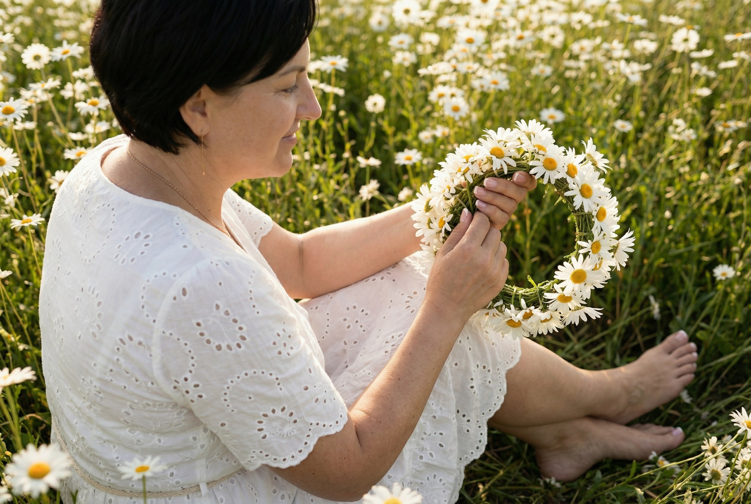 Ромашковое утро. Шаблоны и дизайны выпускных альбомов и фотокниг