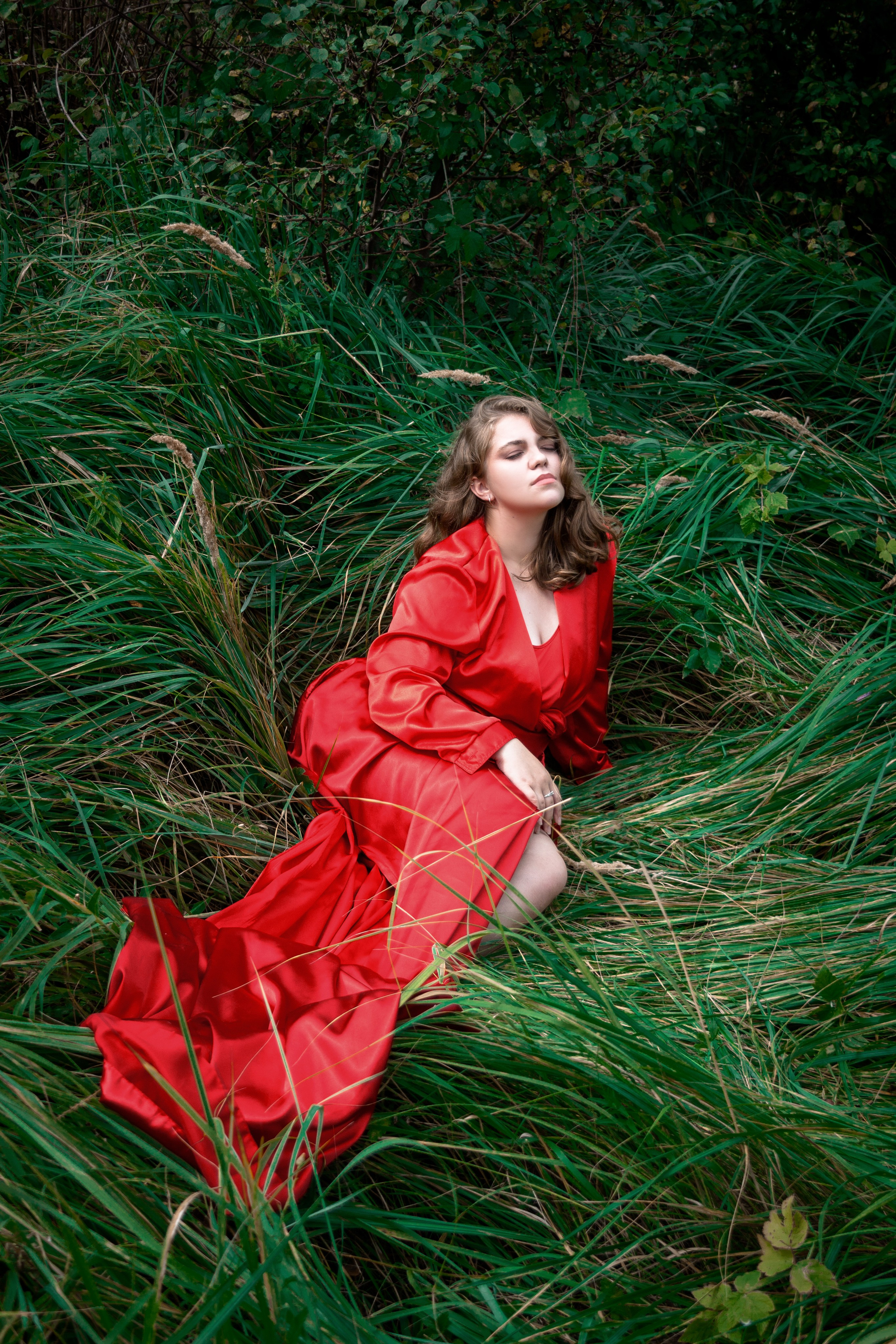 Элла в лесу. Портретный фотограф в Тольятти Анастасия Осипова