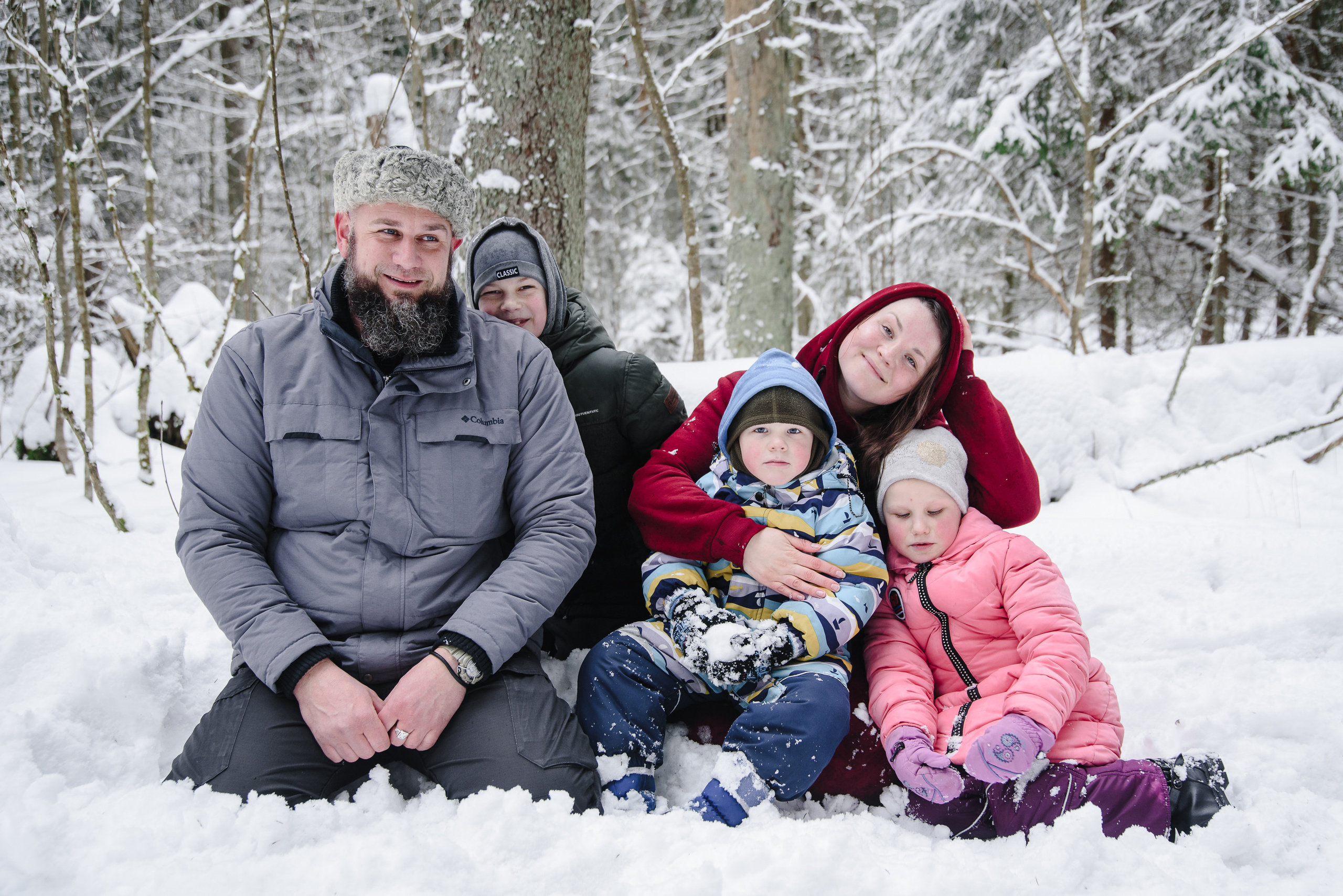 Зимняя, снежная!. Фотограф Денис Неместо, портрет, репортаж