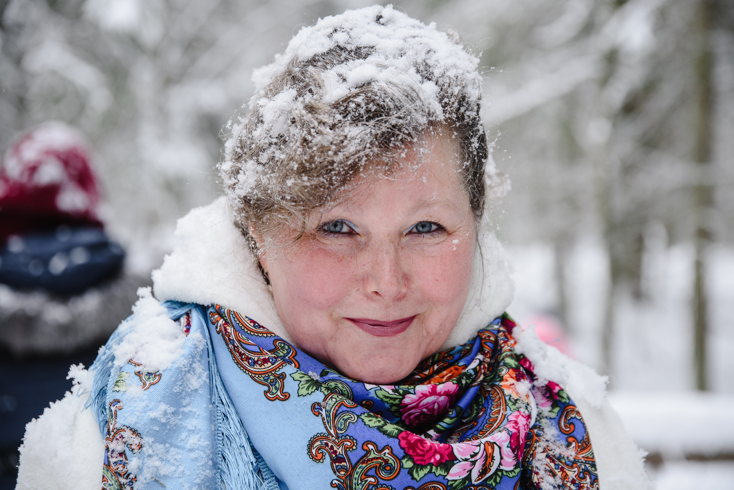 Зимняя, снежная!. Фотограф Денис Неместо, портрет, репортаж