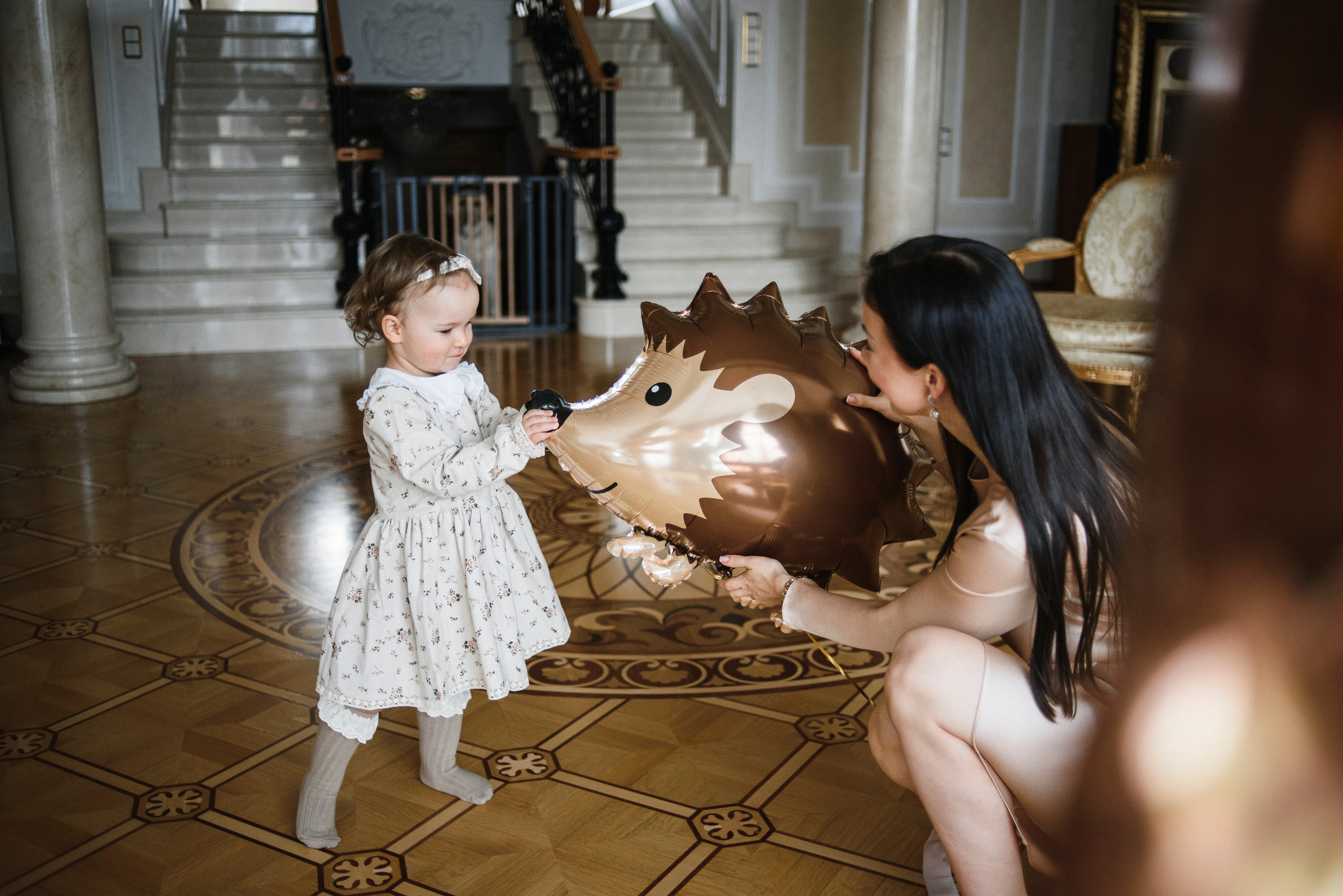 День рождения Тани, 2 года. Фотограф Денис Неместо, портрет, репортаж