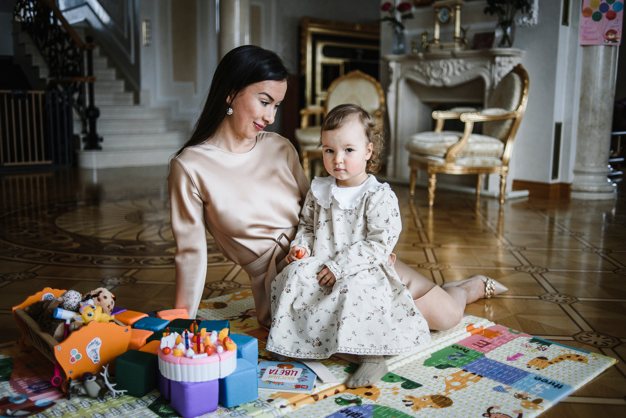 День рождения Тани, 2 года. Фотограф Денис Неместо, портрет, репортаж