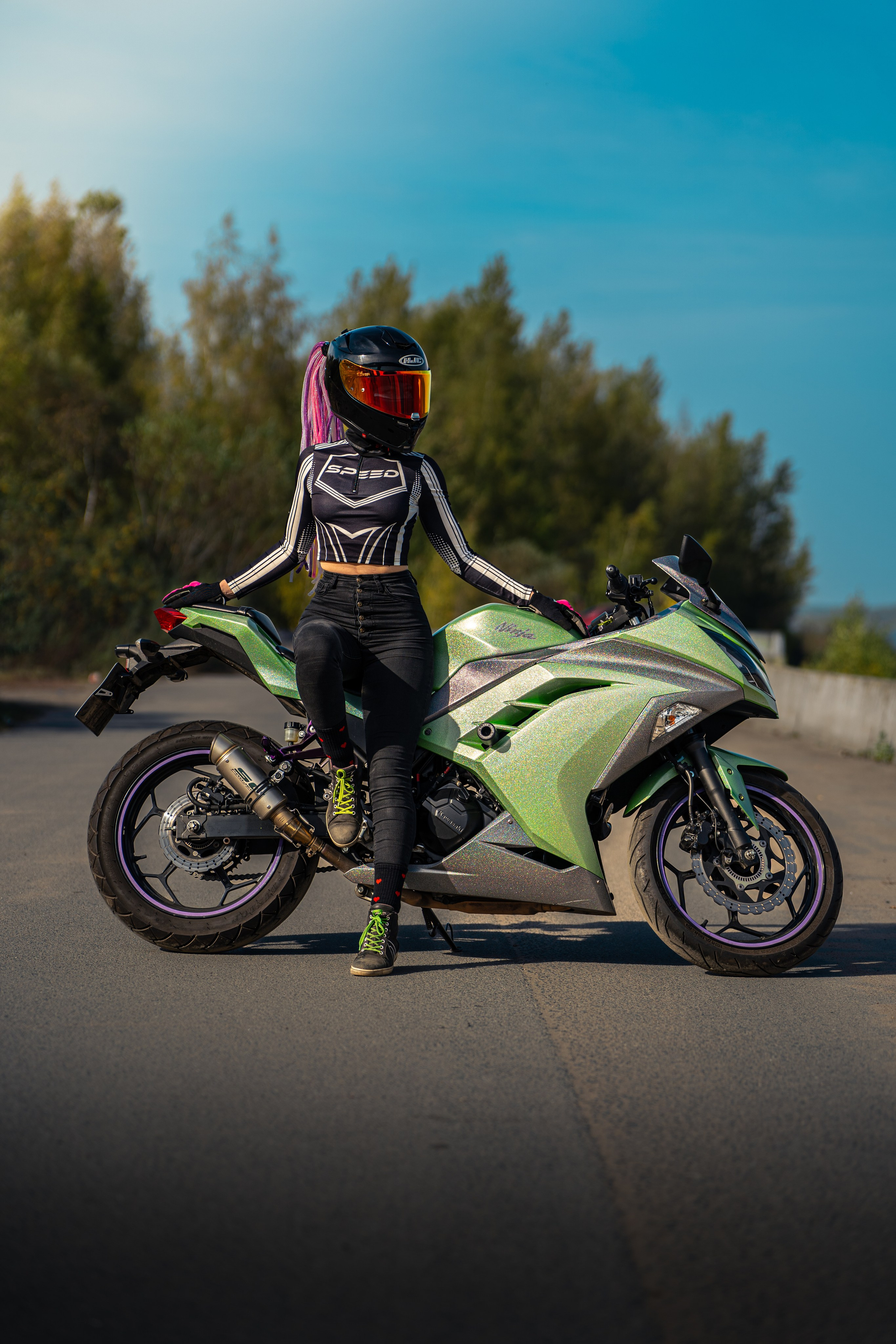 ОКСАНА & KAWASAKI NINJA. OZ Production