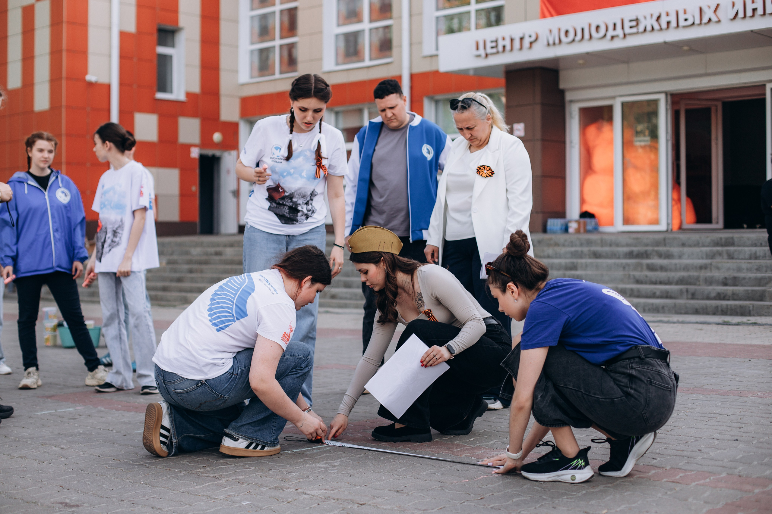 Акция «Огненные картины войны». Фотограф Михайлова Анастасия | Белгород