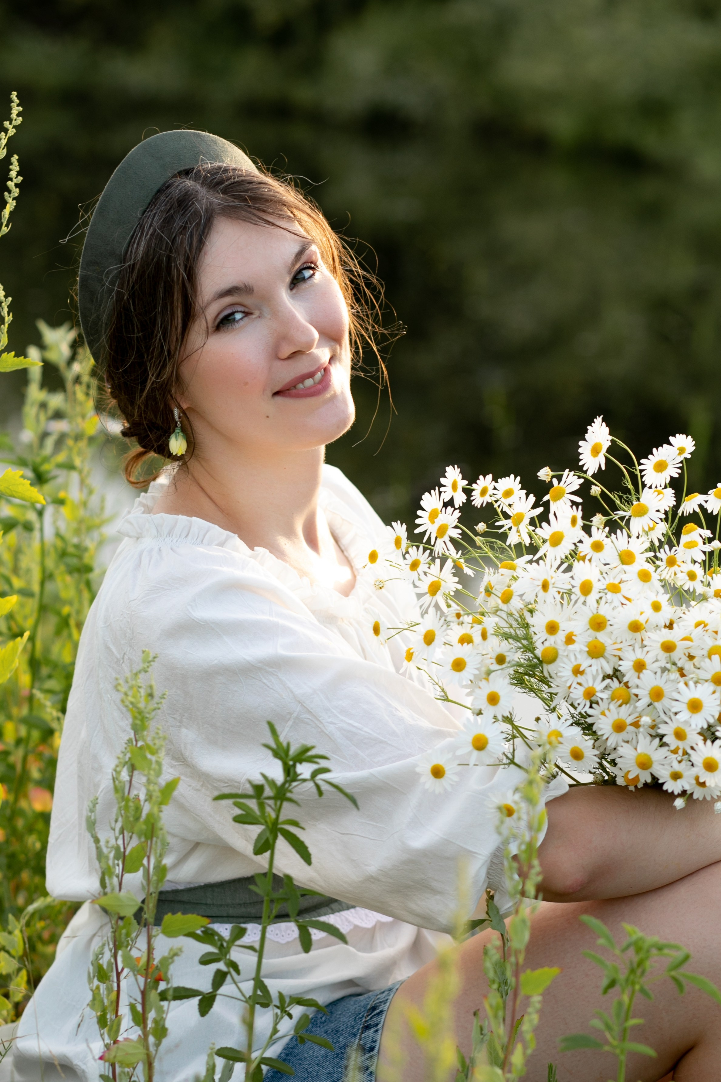 В полях)). Надежда Рыжова, портретная и контент-съемка в Челябинске