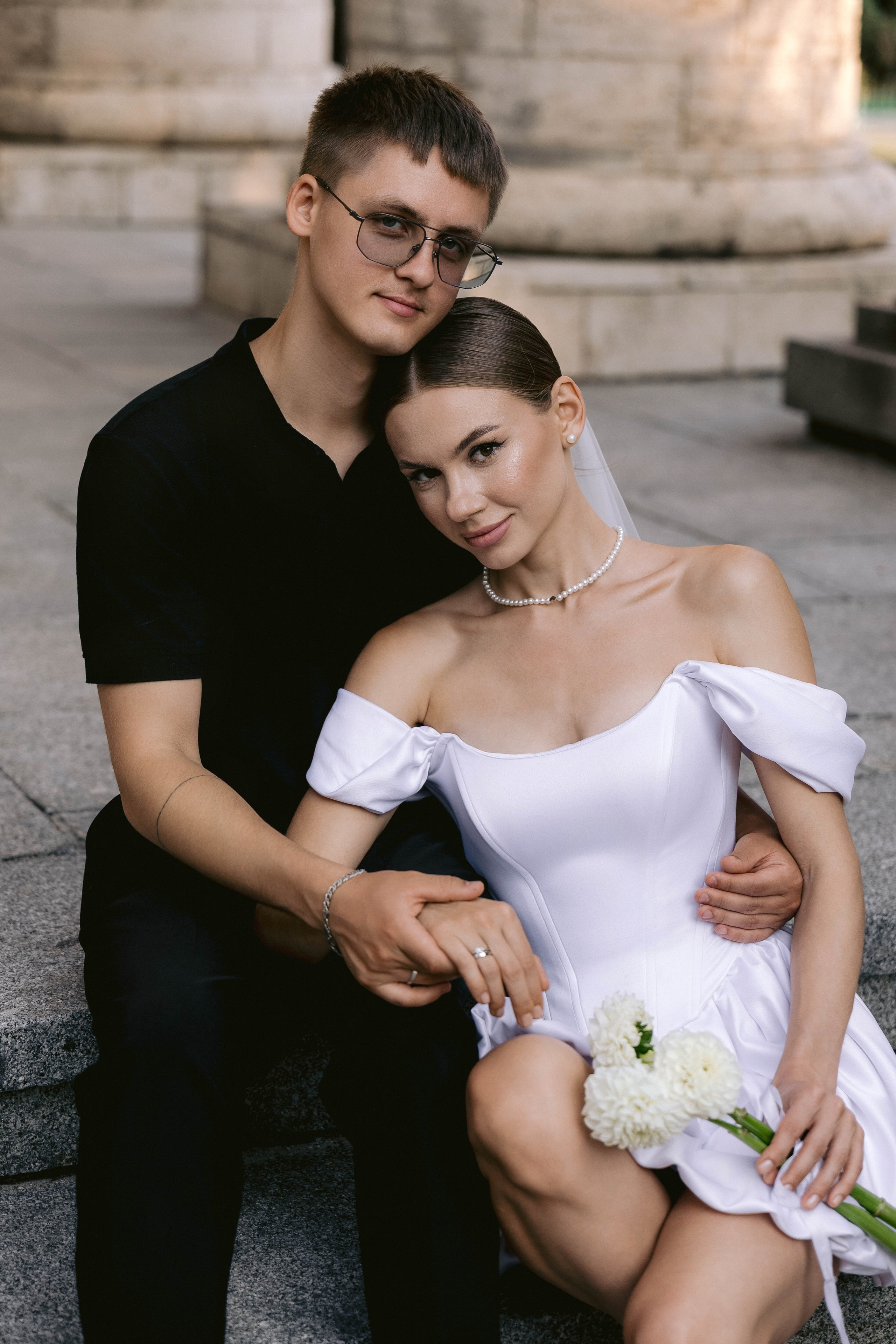 Татьяна, Вячеслав (Прогулка после ЗАГСа). Фотограф в Волгограде Кристина Прохоренко