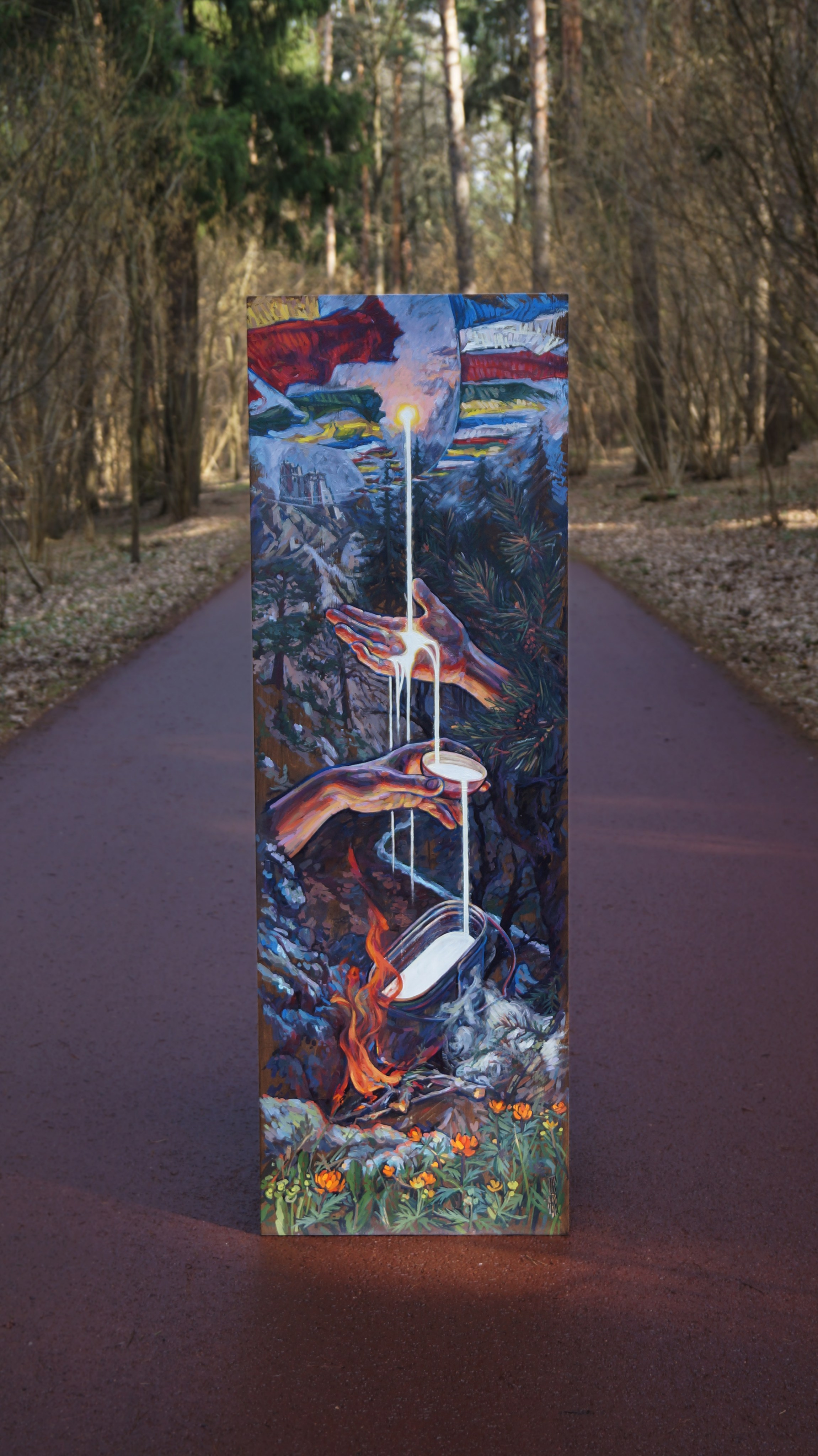 Чайная картина. Тибет. Саша Гдетотам