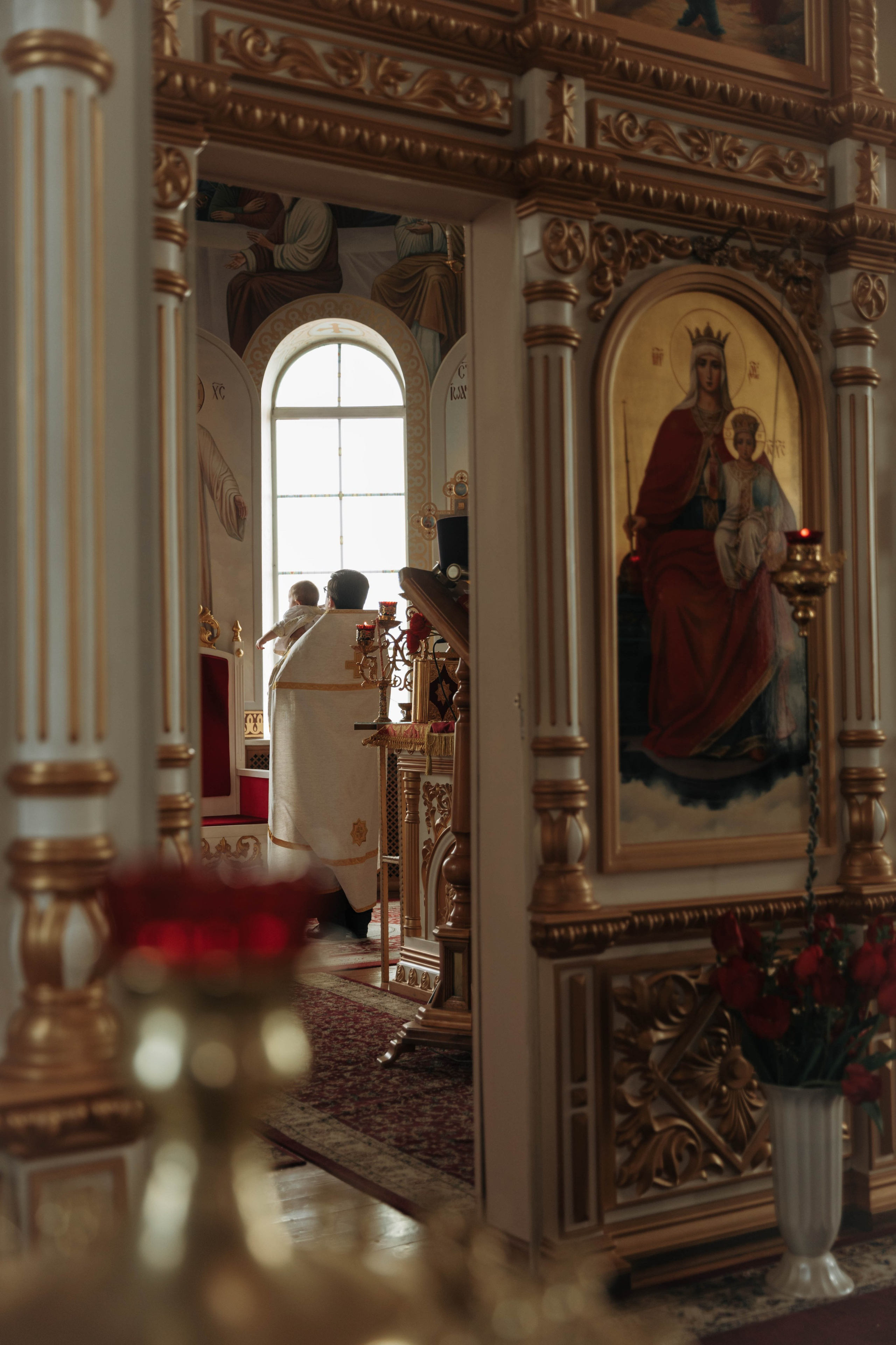 Таинство Крещения Даниила. Фотограф Сальск Катерина