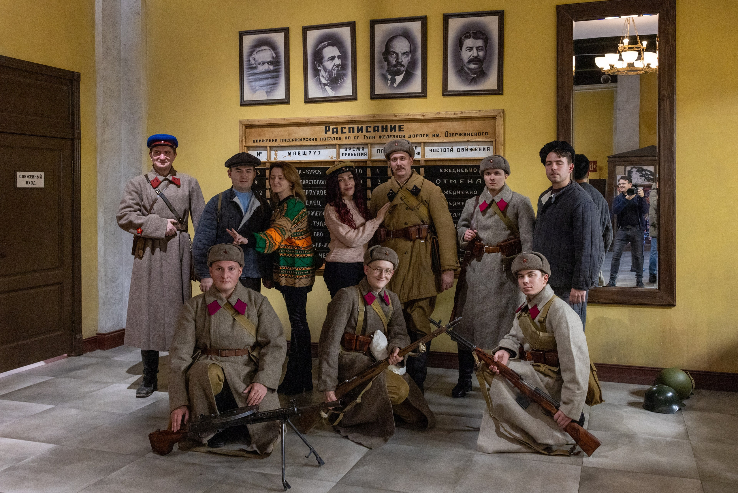 Реконструкторы Москвы, Калуги, Тулы в Музее Обороны Тулы. Фотограф в Туле Крупский АнДРей. Фотостудия «КАДР71» в Туле