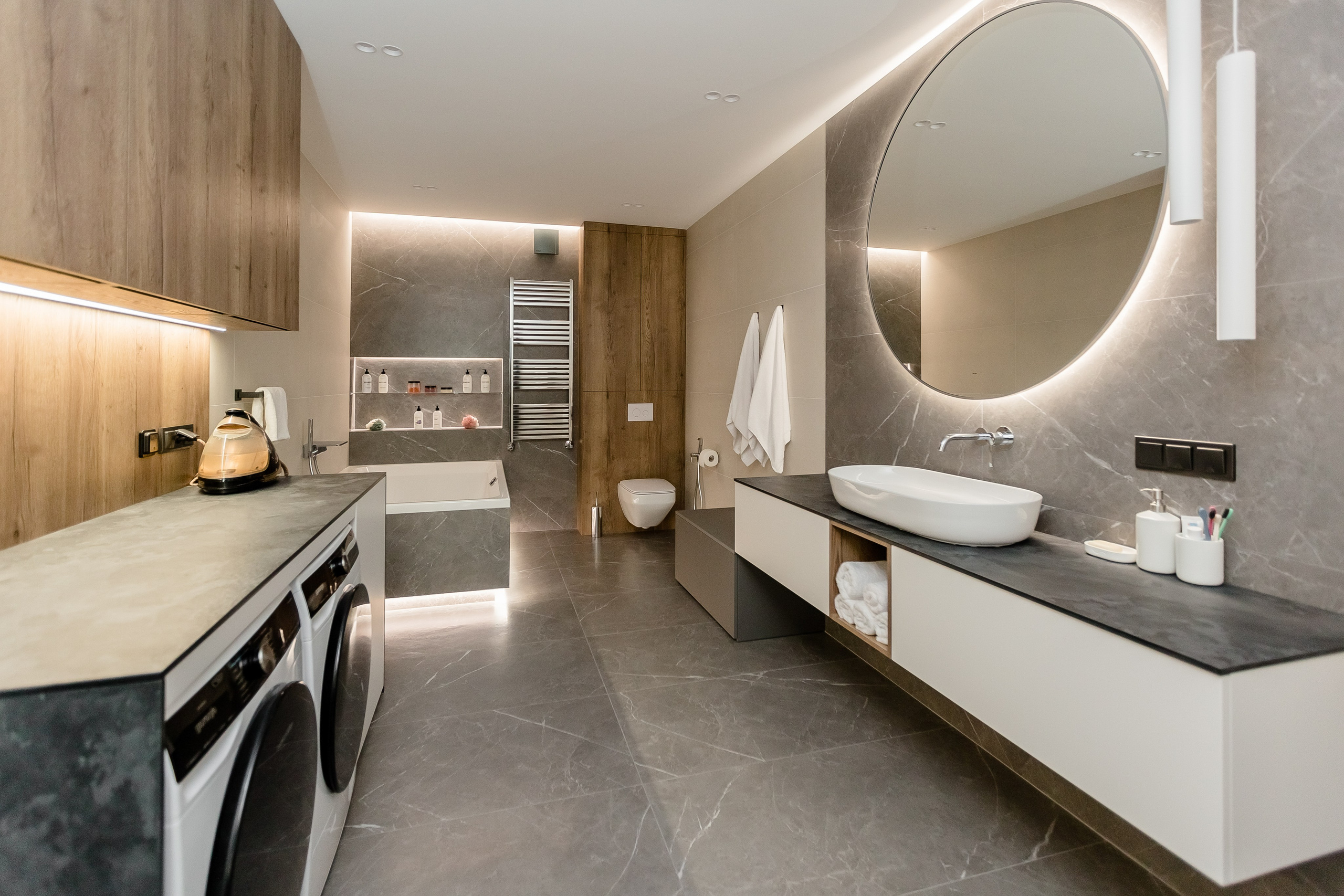 Реализация проекта 5к квартиры в Дубне. Дизайнер интерьера в Дубне, Москве, Дмитрове