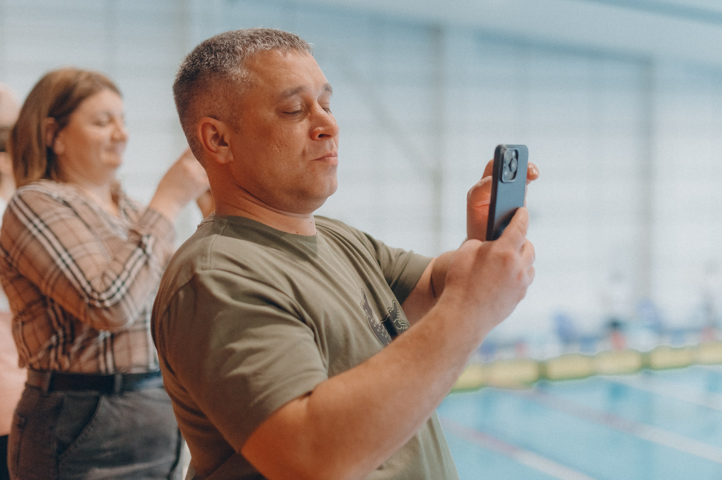 «Новогодние заплывы» в СОЦ «Зодчий». Фотограф Дмитрий Пименов