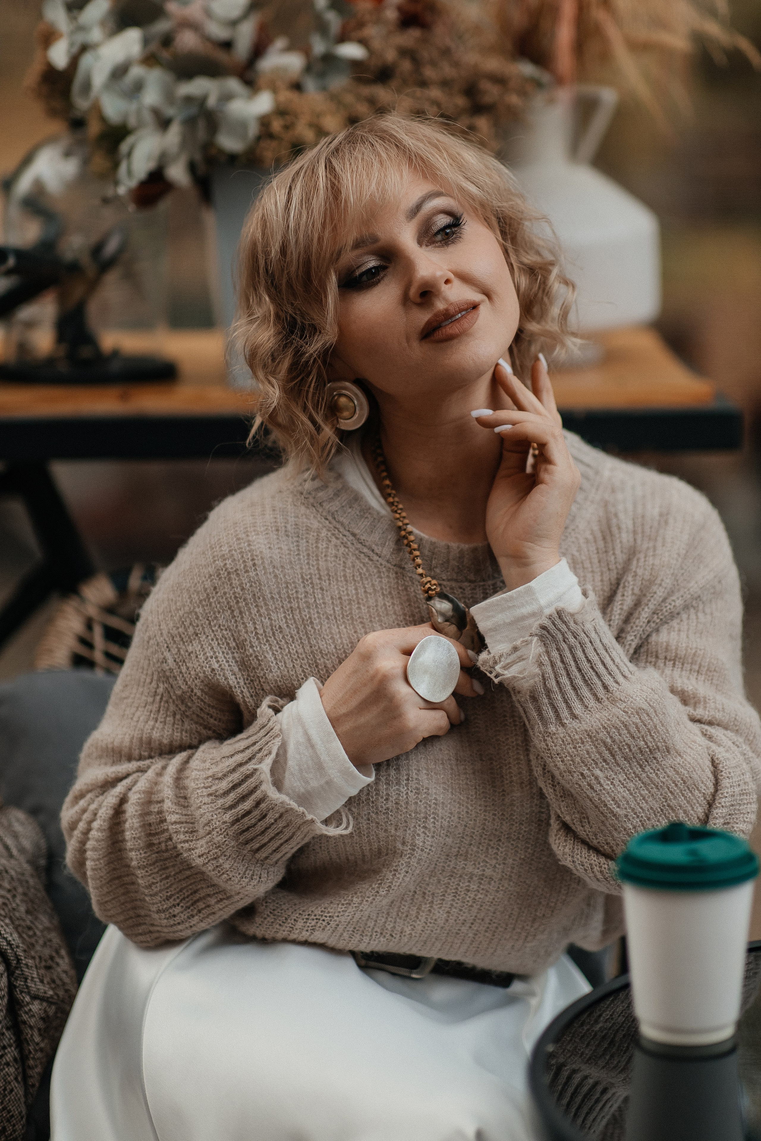 Маша и осень