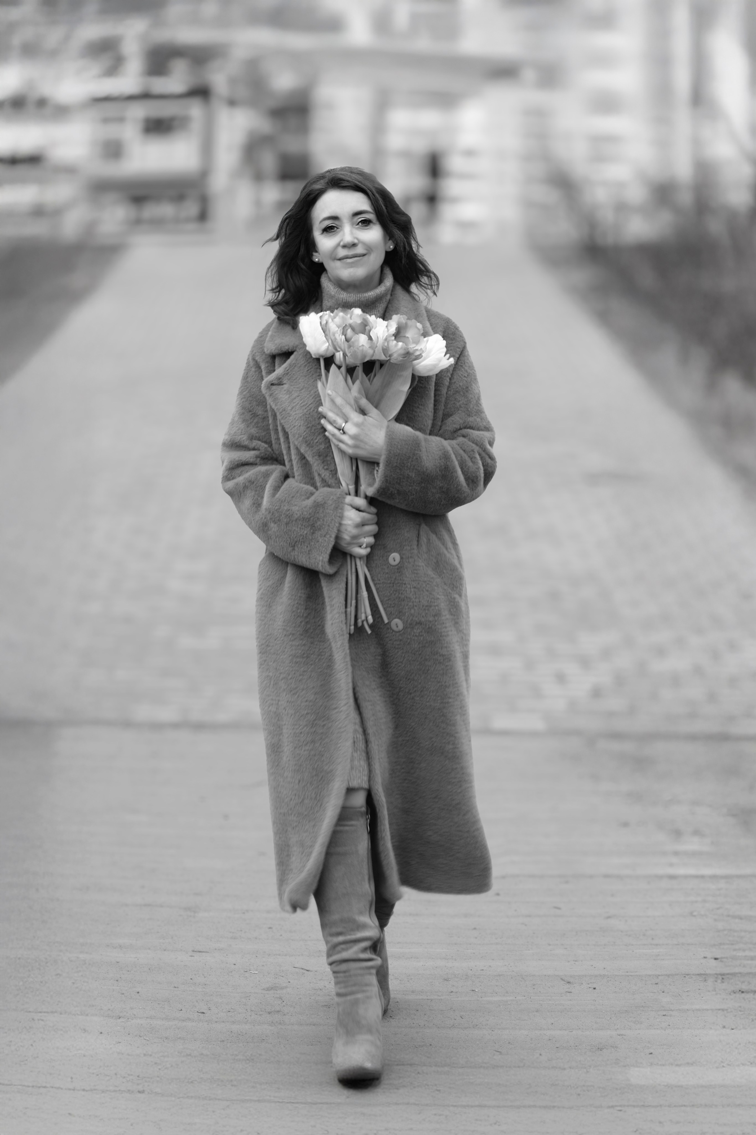 фотосессия с цветами