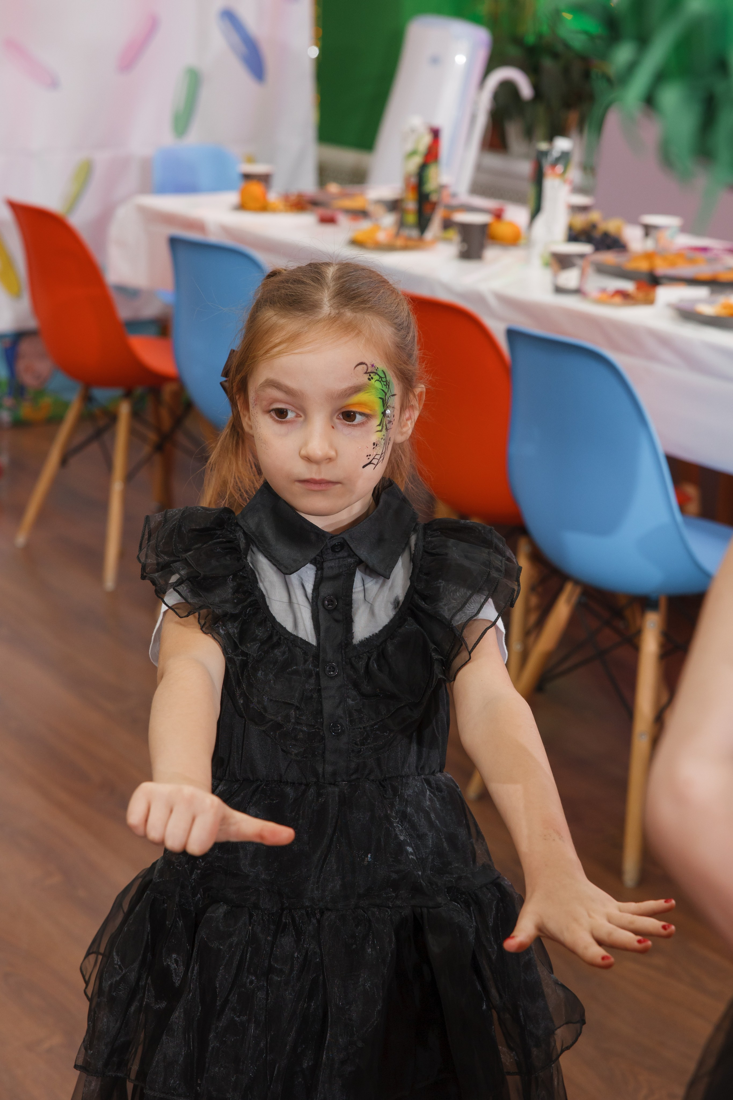 День рождения Маши в стиле «Wednesday». Свадебный и репортажный фотограф (Москва, Королев и другие)