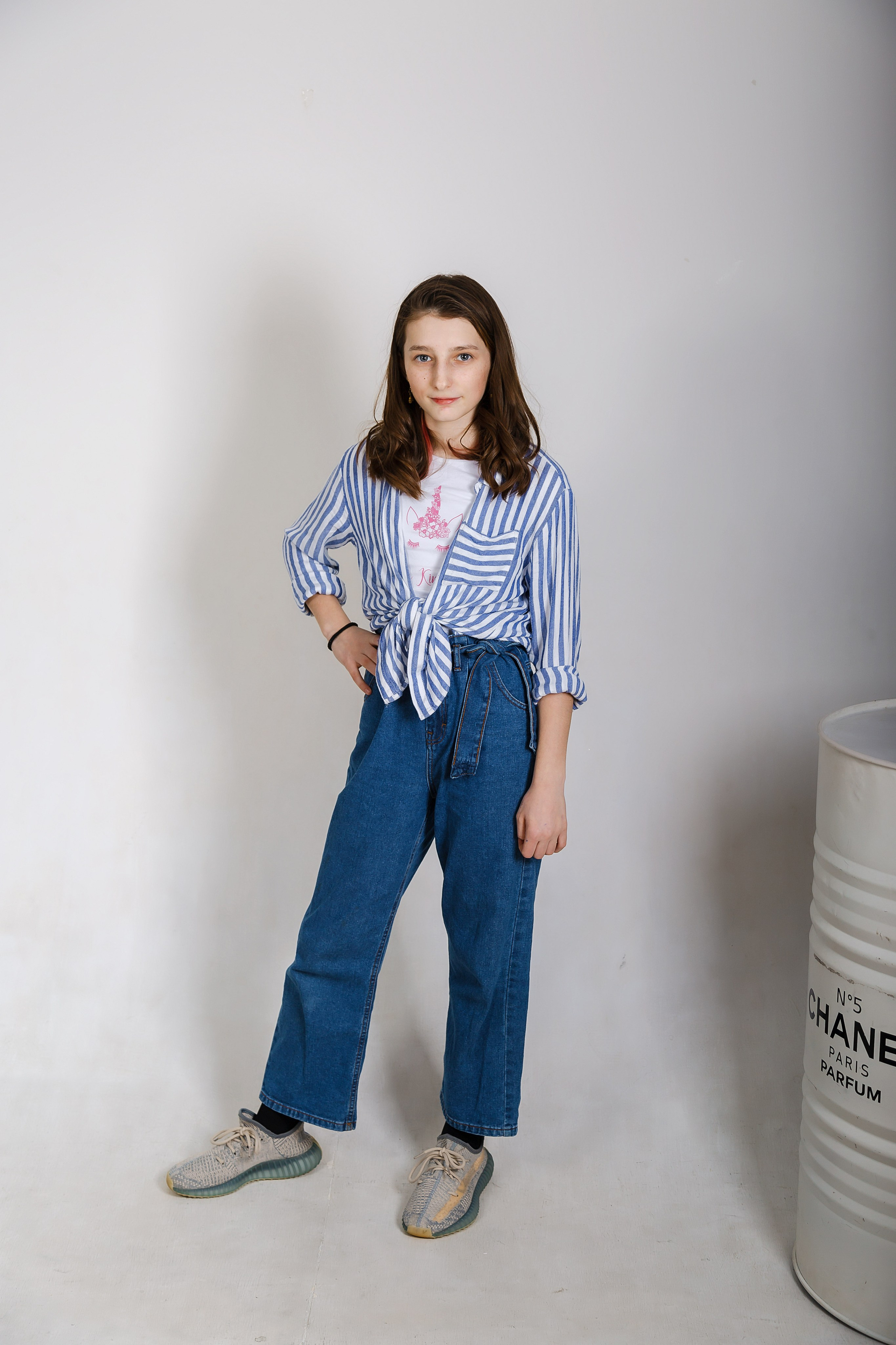 Новогодняя семейная фотосессия в студии в Волгодонске