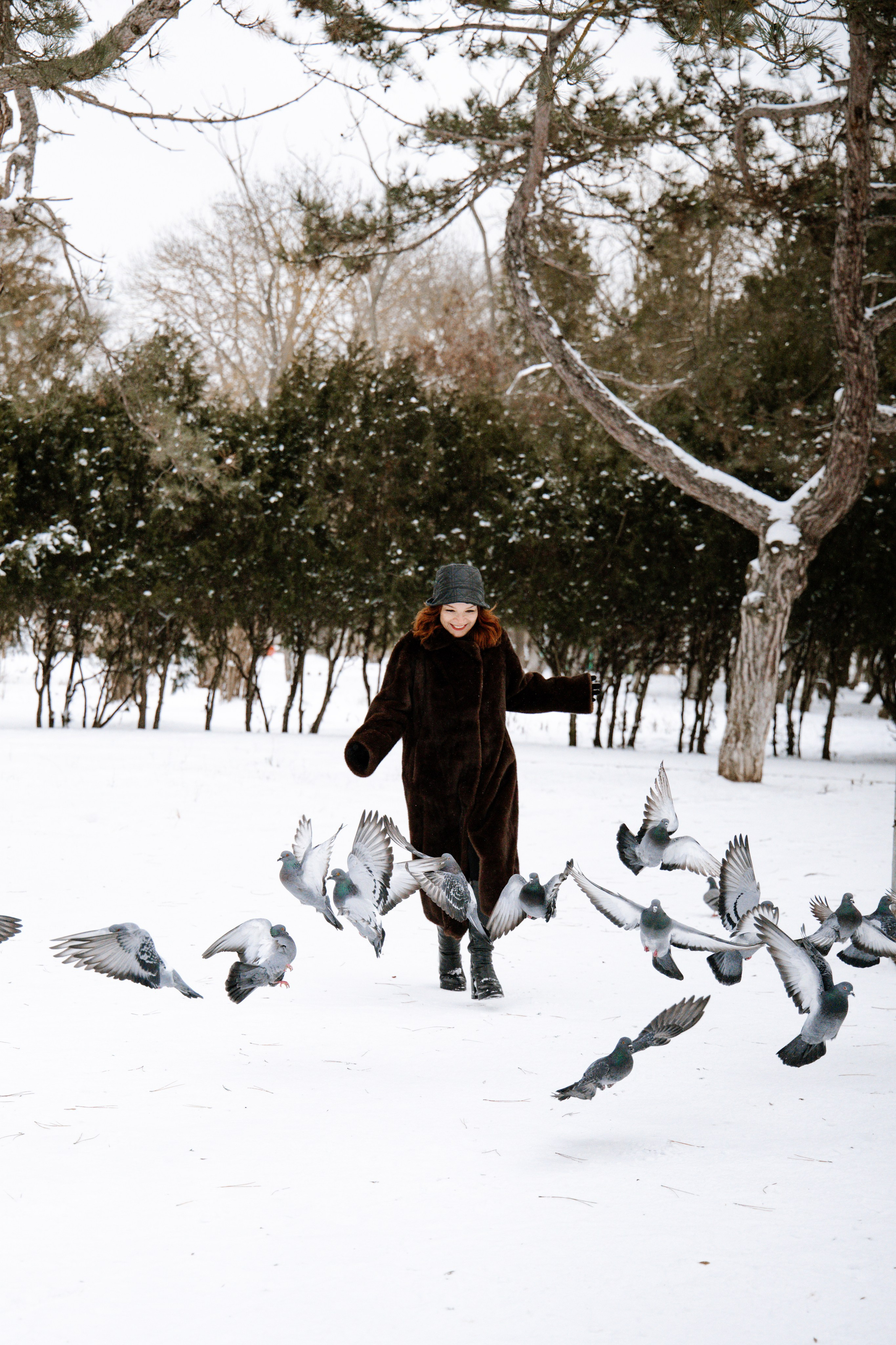 Снежная прогулка Александры. Семейный фотограф | Керчь | Ивановская Виктория