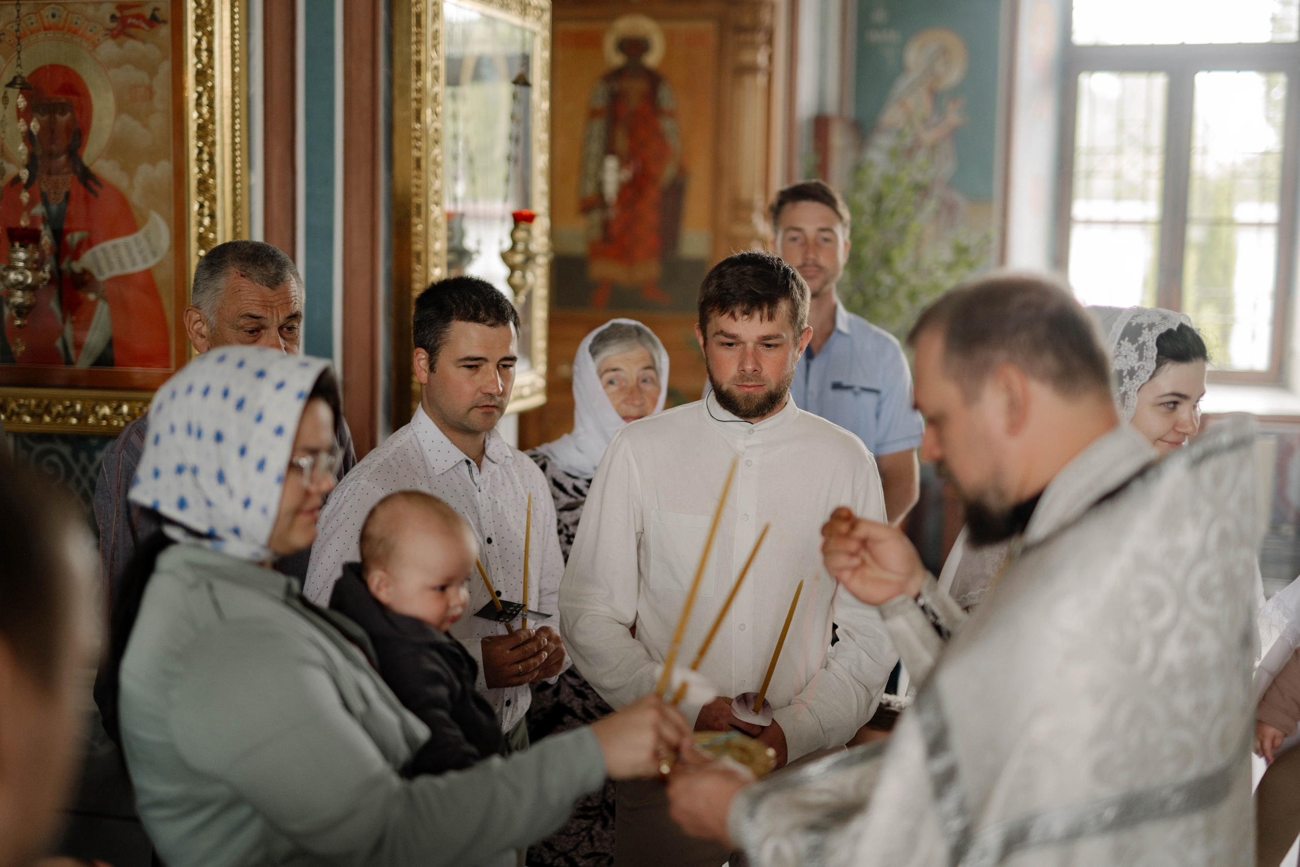 Крещение Мирона. Свадебный и семейный фотограф в Калуге Анна Киреева