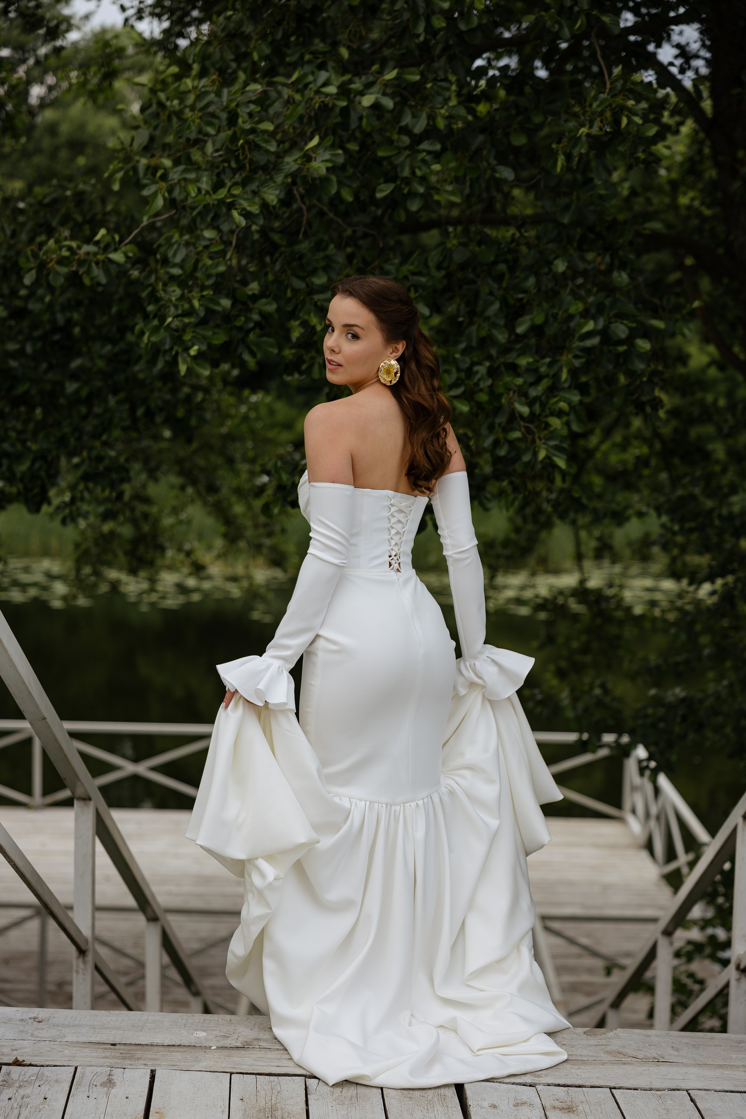 Июньская свадьба на берегу реки. Фотограф Сергей Ртищев в Москве и РФ