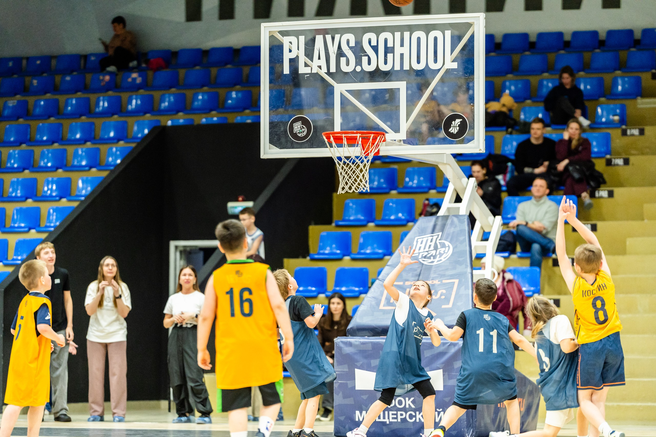 Школа баскетбола. Репортажный и портретный фотограф в Нижнем Новгороде Максим Горшков