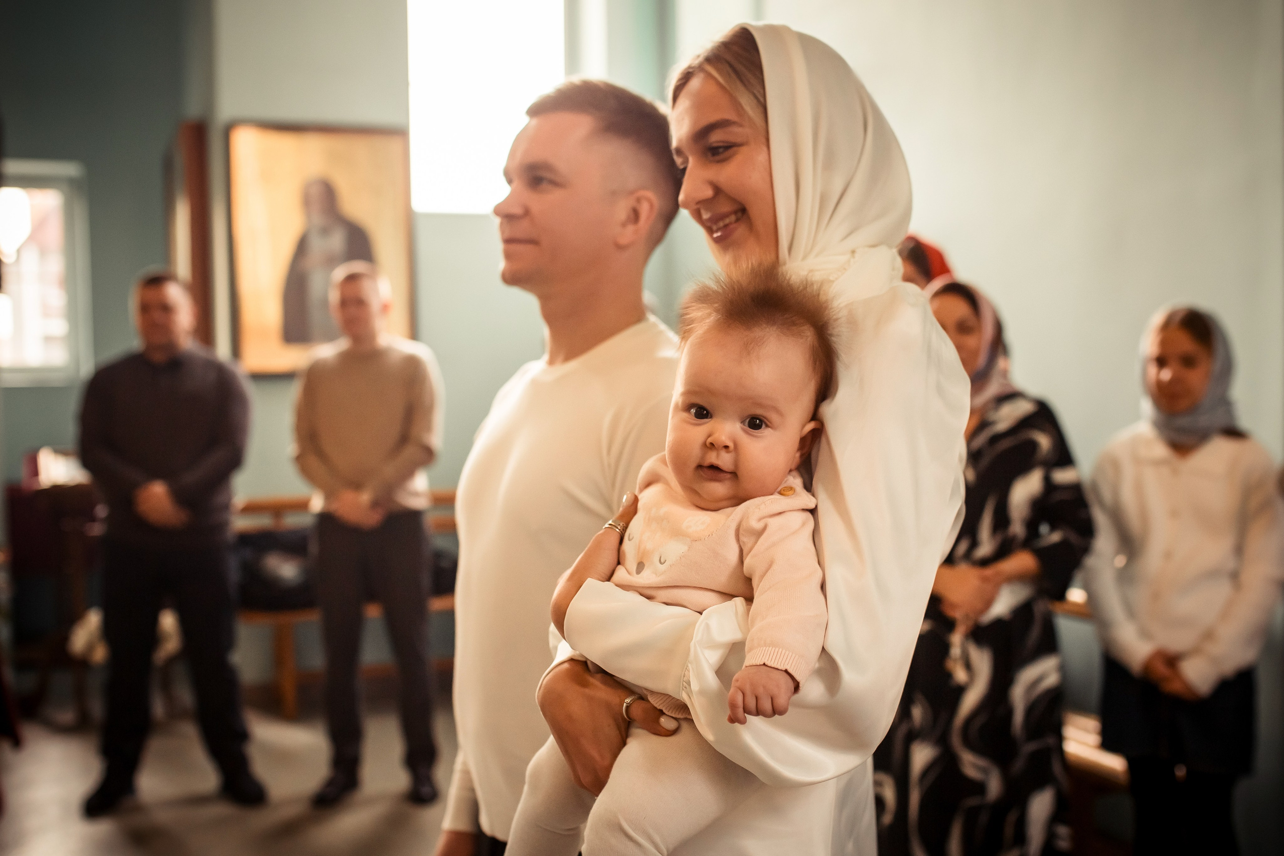 Крещение Верочки