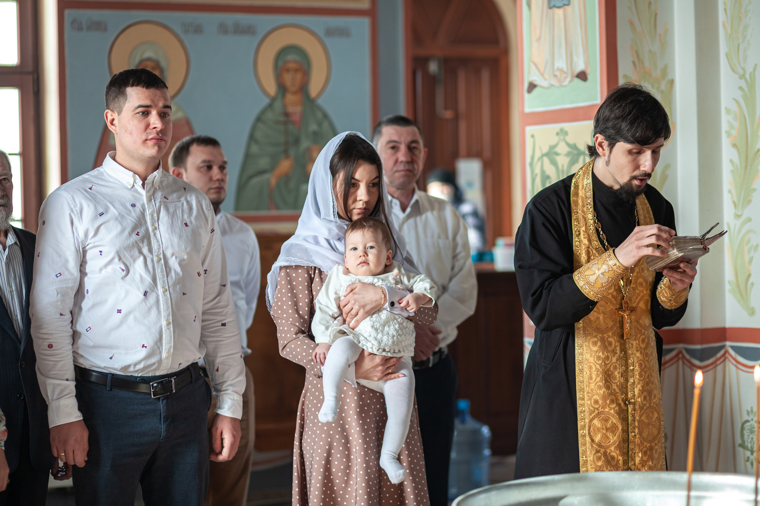 Таинство крещения Каролины. Фотограф на крещение и венчание в Самаре и Тольятти Елена Арди