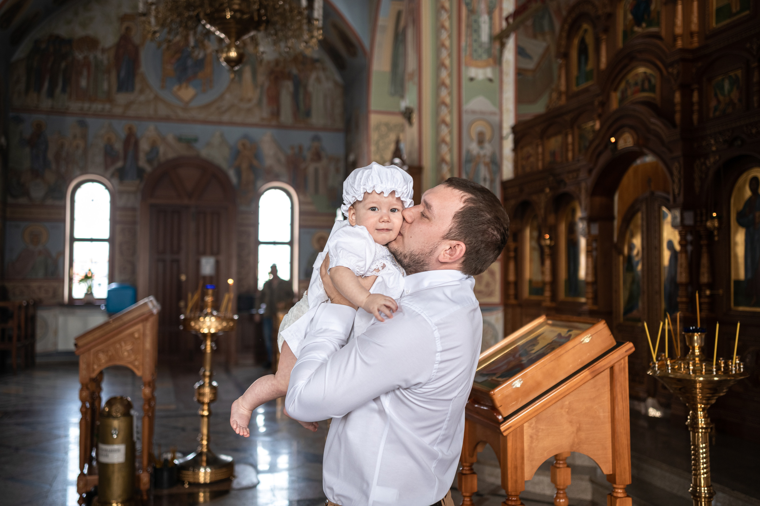 Таинство крещения Каролины. Фотограф на крещение и венчание в Самаре и Тольятти Елена Арди